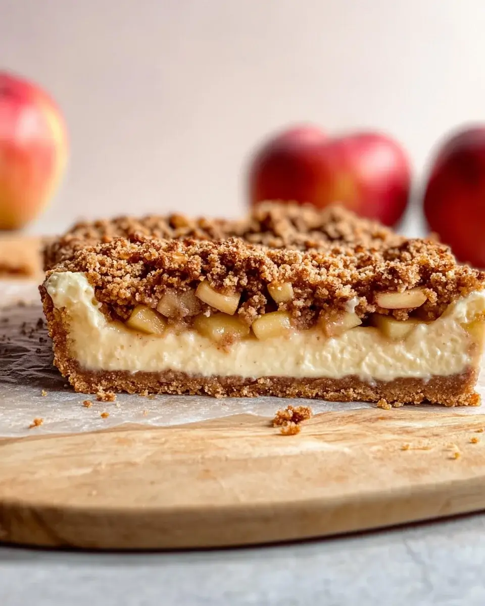 Apfel-Crumble-Käsekuchen: Ein unwiderstehliches Rezept!