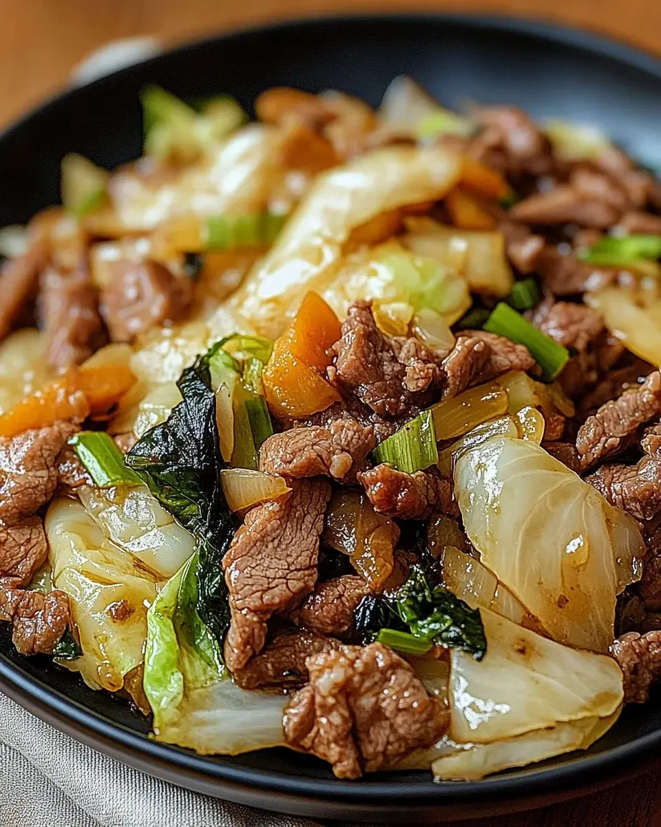 Asiatisches Rinderhackfleisch mit Kohl: Ein Genuss für jeden!