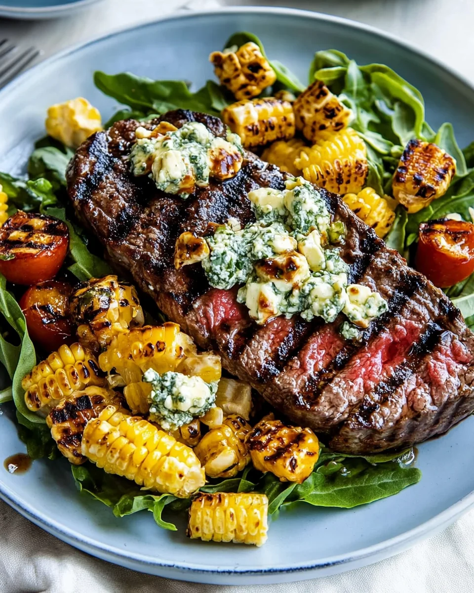 Balsamico-Steak mit Gorgonzola-Salat: Ein Genuss!
