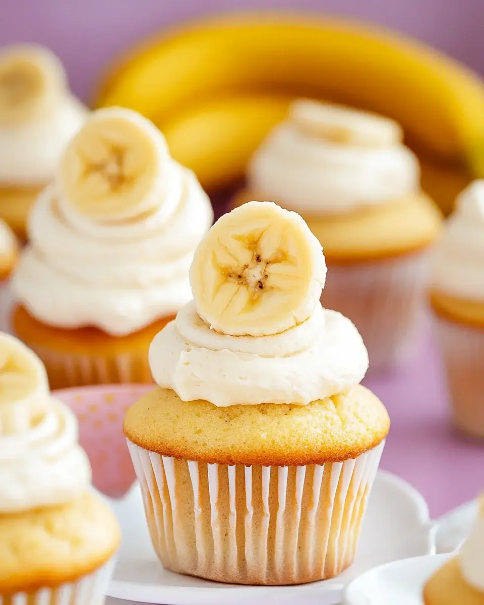 Bananen-Pudding-Cupcakes: Entdecken Sie das leckere Rezept!