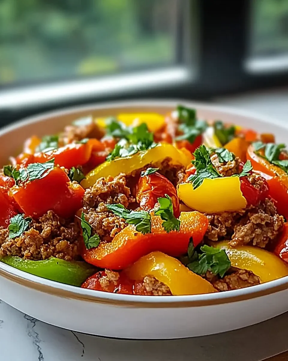 Gefüllte Paprika mit Hackfleisch: Ein leckeres Rezept!