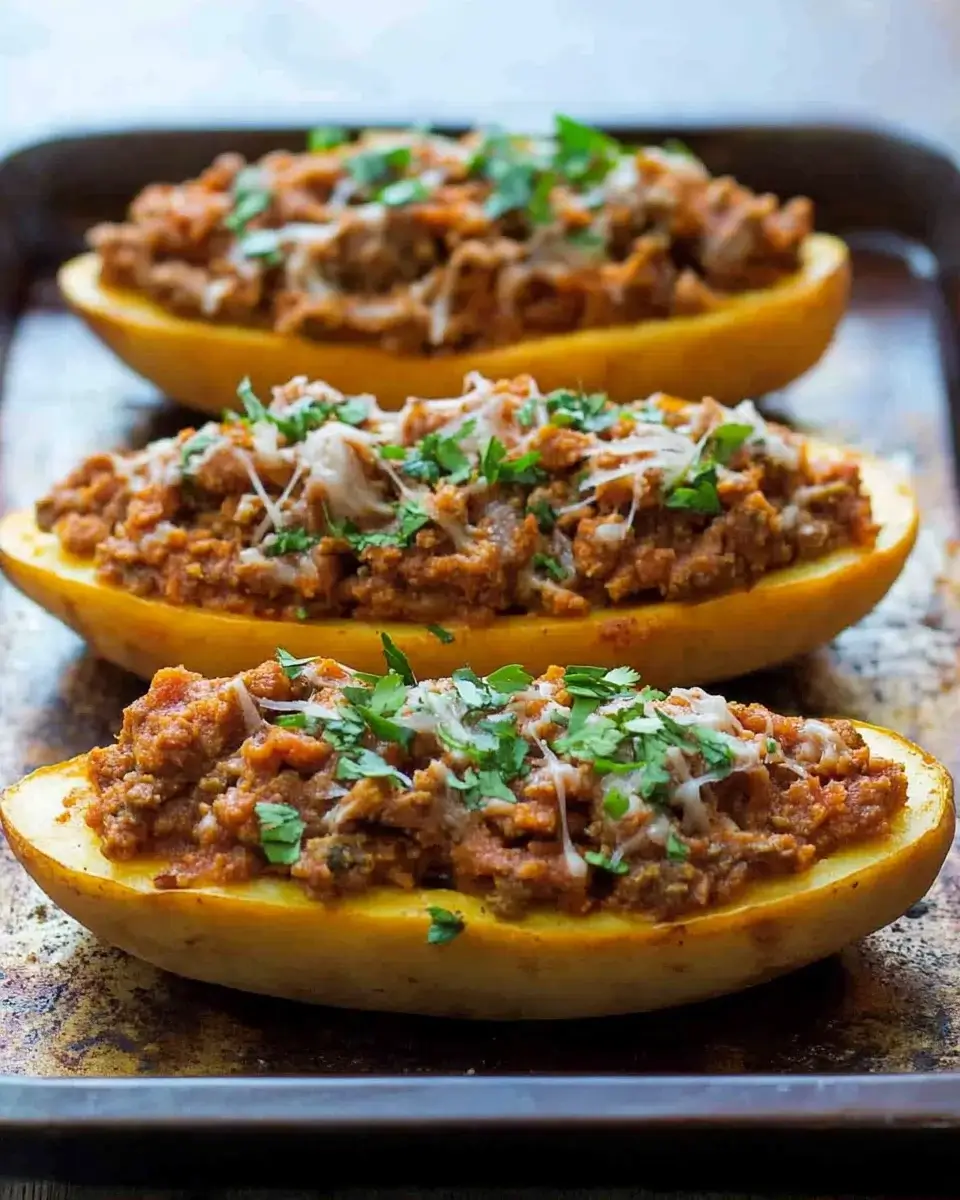 Gefüllte Süßkartoffeln mit Puten-Tacos einfach zubereiten!