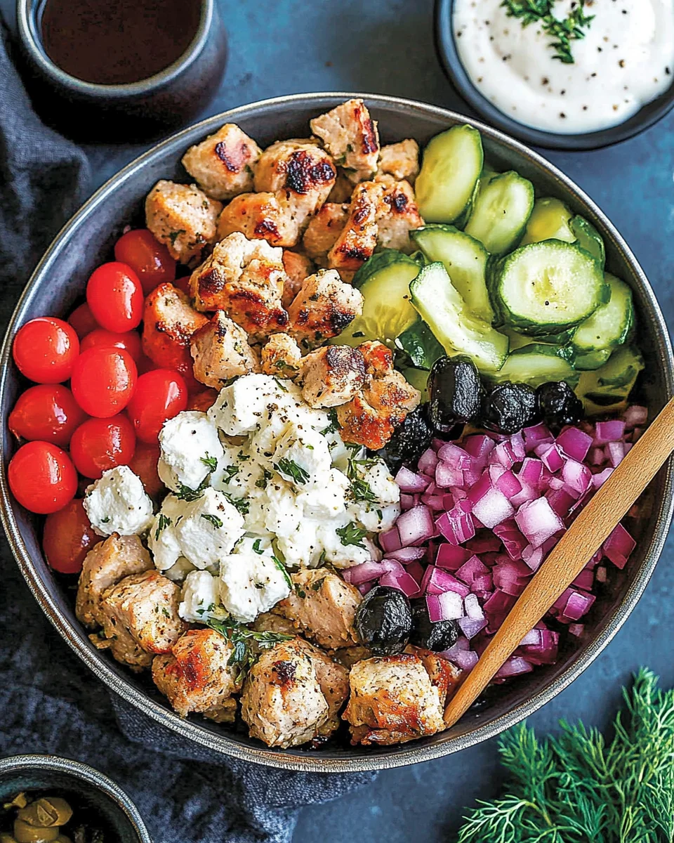 Mediterrane Hähnchen-Bowl: Ein Rezept für den Genuss!