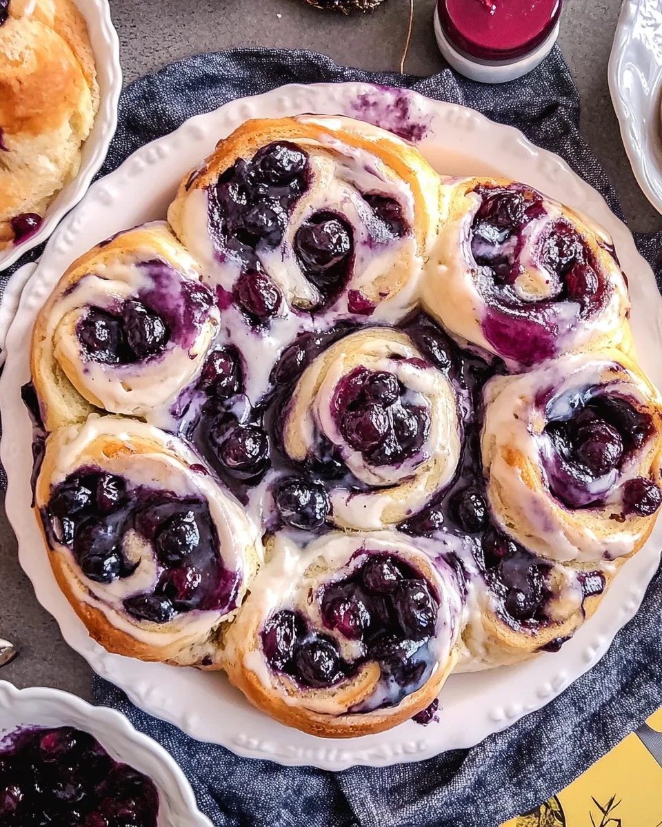 Schwedische Blaubeer-Schnecken: Ein einfaches Rezept!