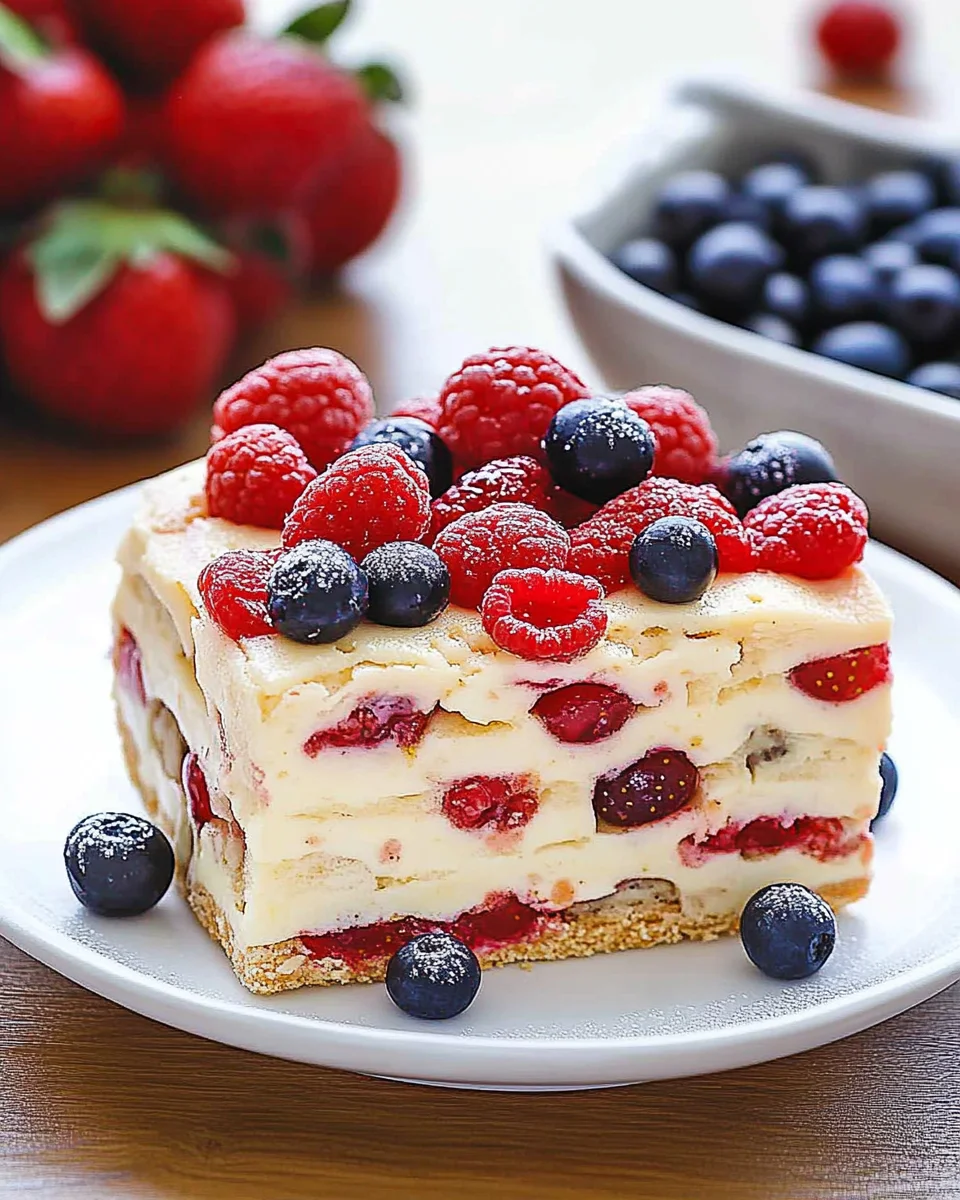 Sommerbeeren-Eisboxkuchen – Ein erfrischendes Rezept!