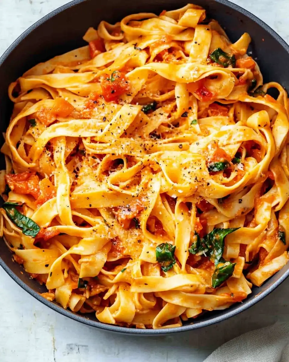 Sonnengetrocknete Tomaten-Fettuccine: So gelingt’s perfekt!