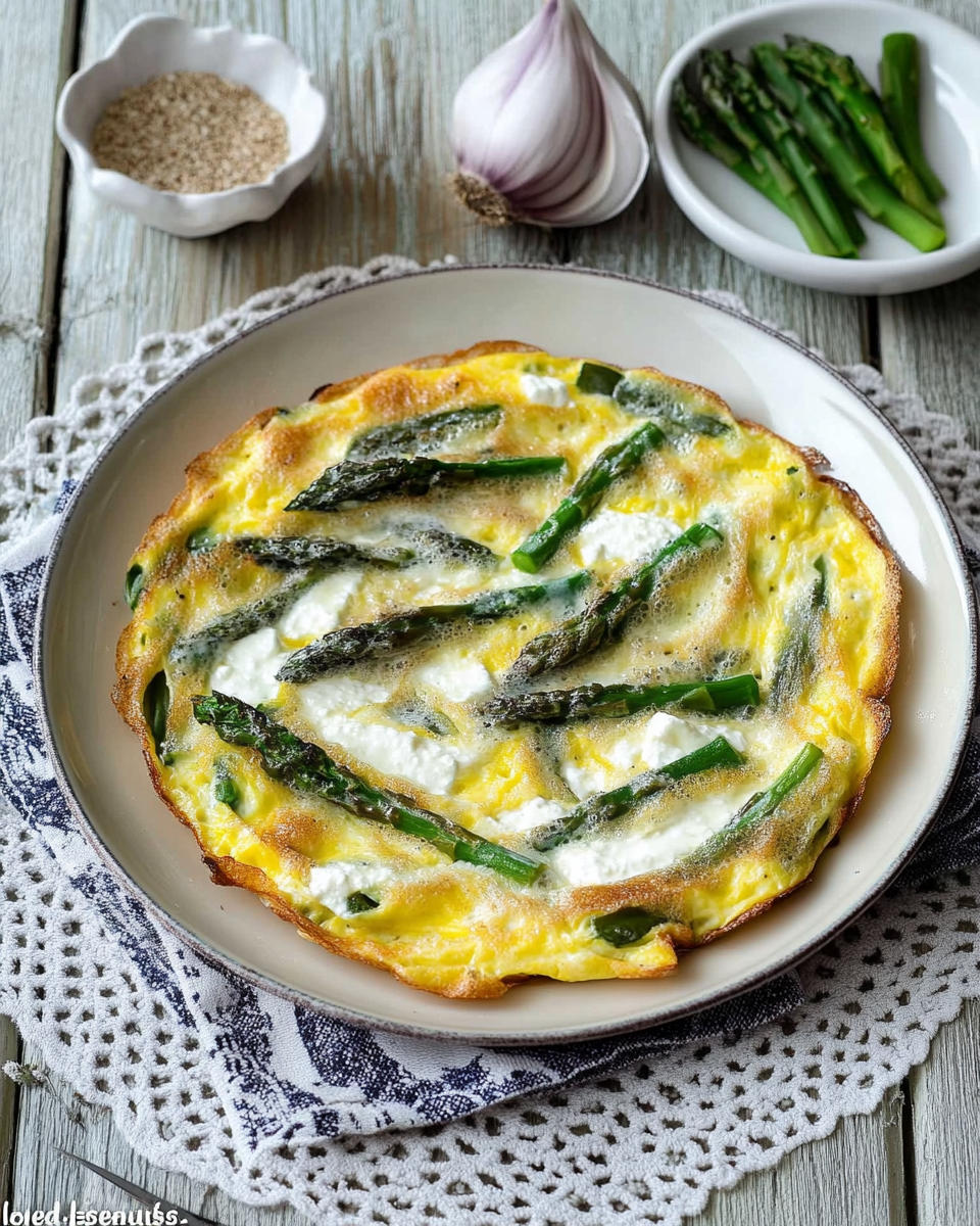 Spargelomelett mit Radieschen-Quark: So gelingt's perfekt!