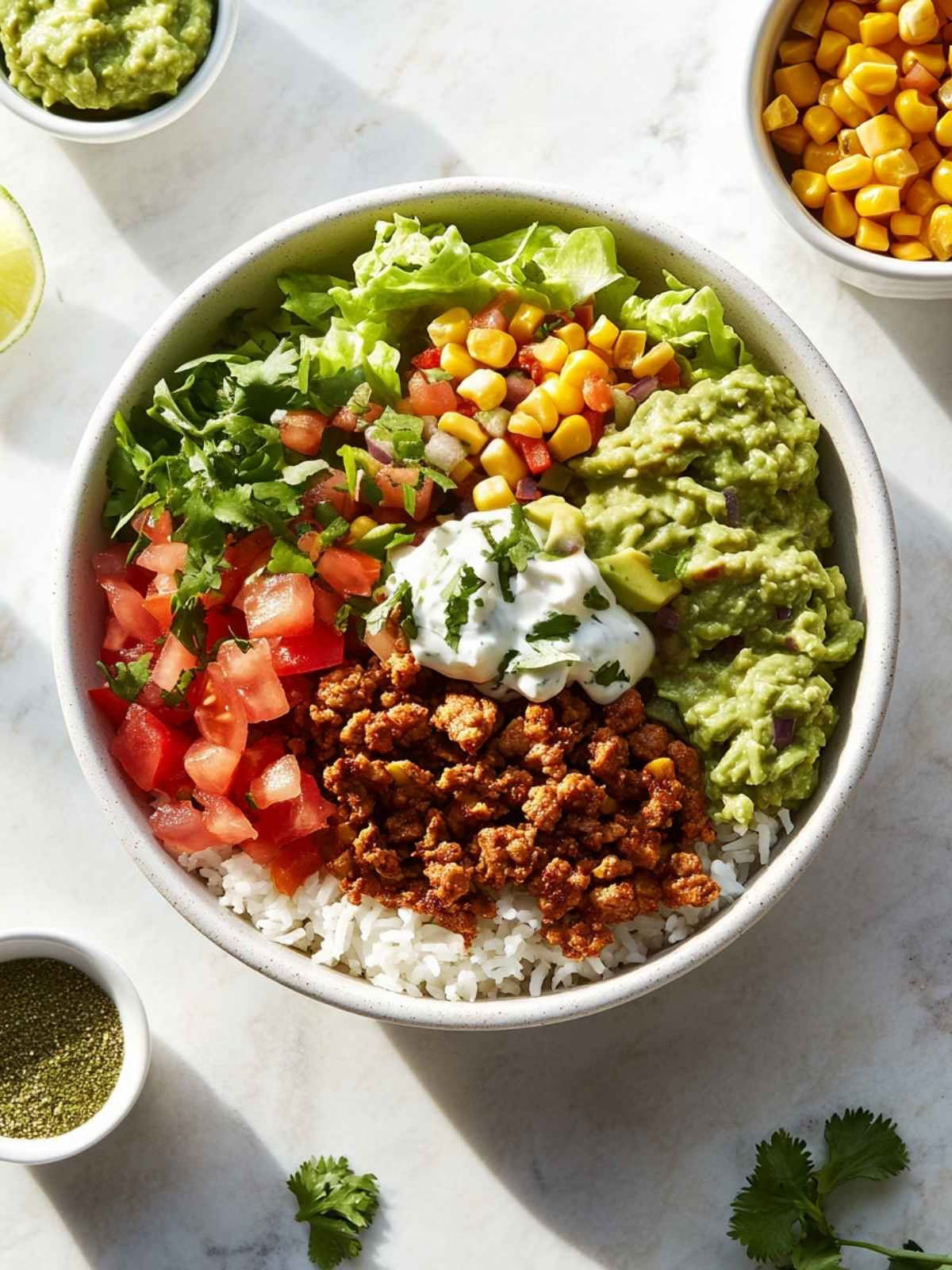 Türkische Hackfleisch-Bowl mit Quinoa: Ein Genuss!