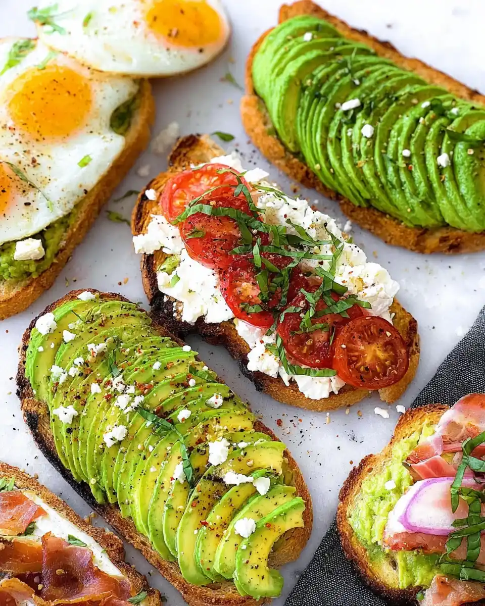 Avocado-Toast mit Rührei und Feta ganz einfach zubereiten!