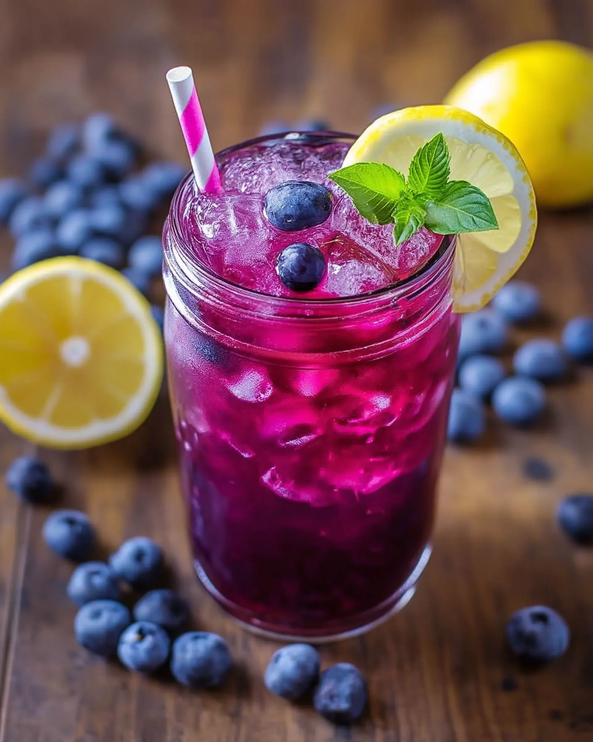 Blaubeer-Zitronen-Limonade: Erfrischendes Rezept entdecken!