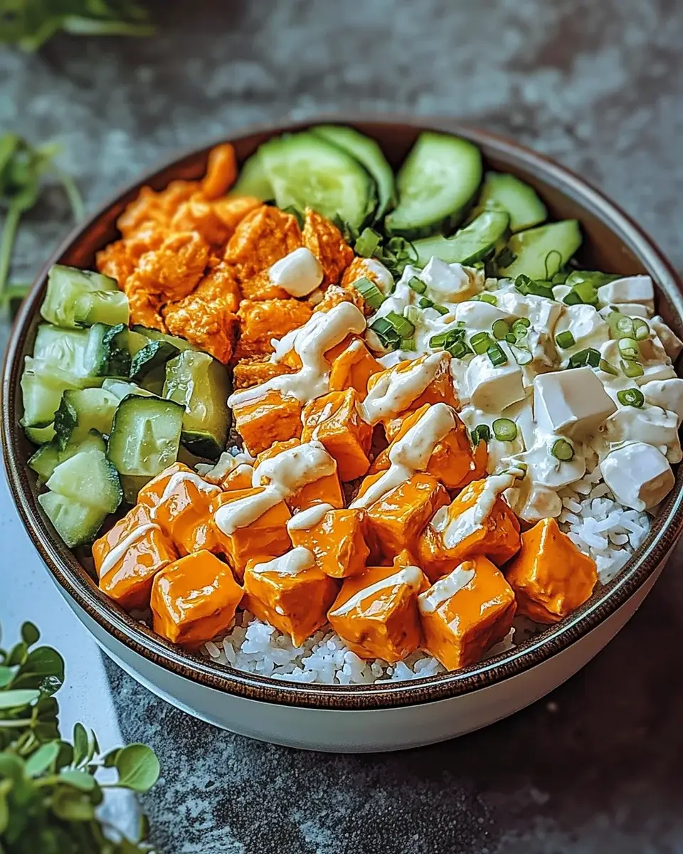 Buffalo-Hühnchen-Bowls: Entdecken Sie das leckerste Rezept!