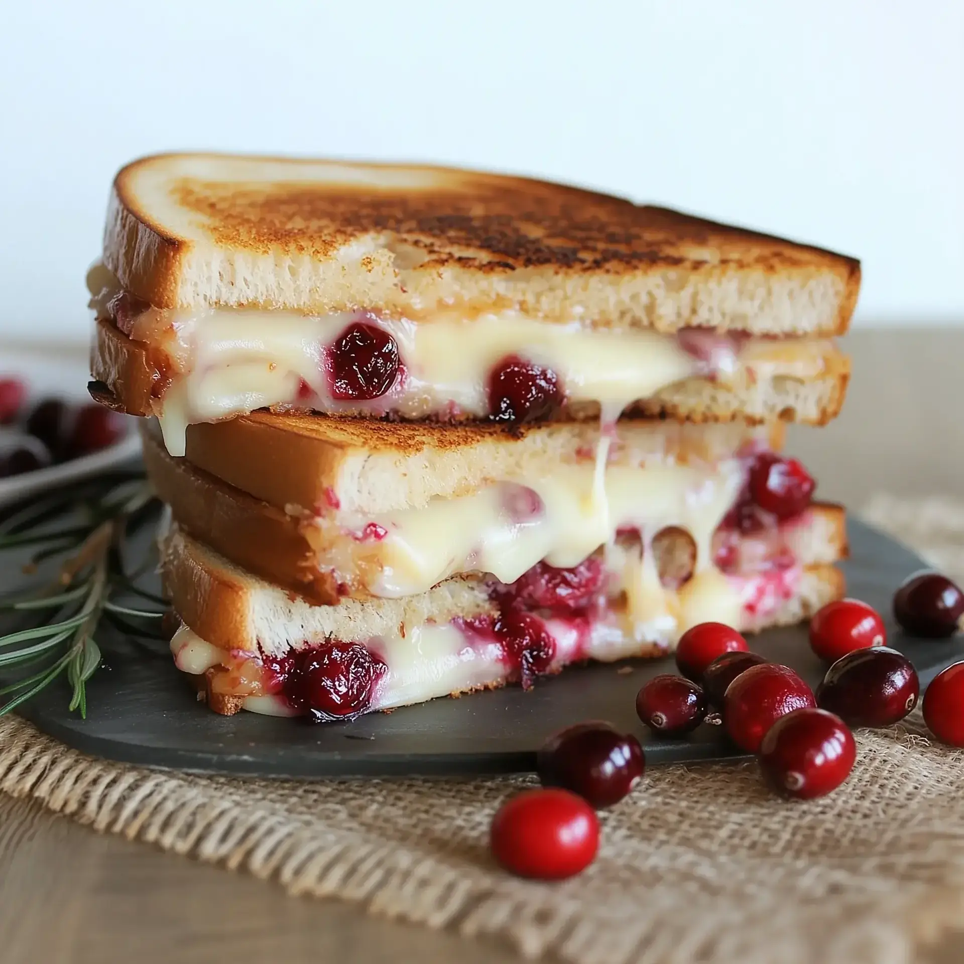 Cranberry-Truthahn-Grilled Cheese Sandwich: Ein Genuss!