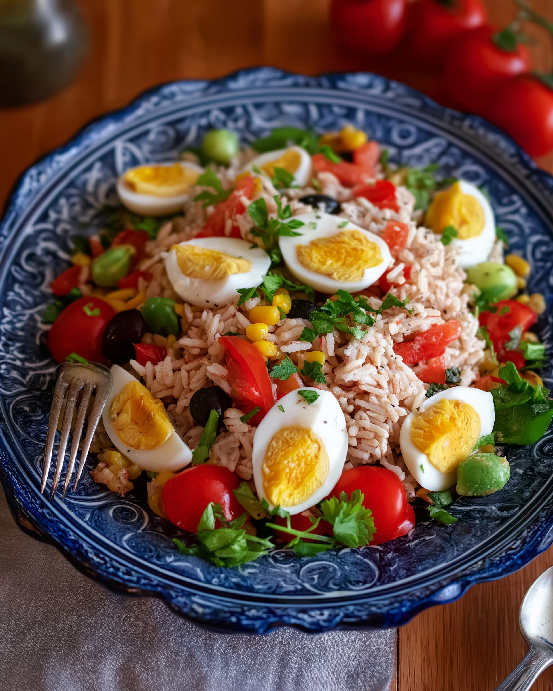Französischer Reis-Thunfisch-Salat für jede Gelegenheit!