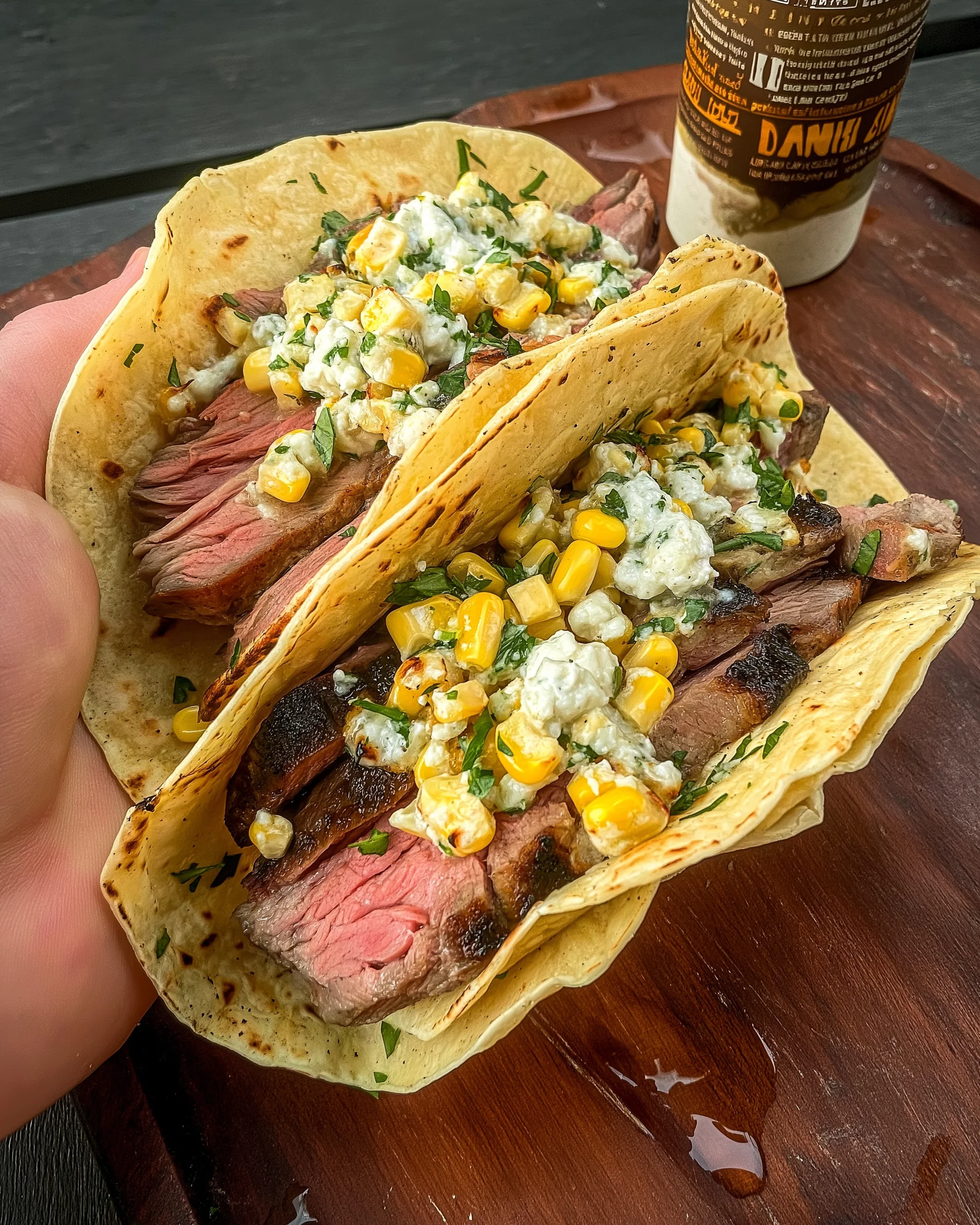 Gegrillte Steak-Elote-Tacos: Ein Geschmackserlebnis!
