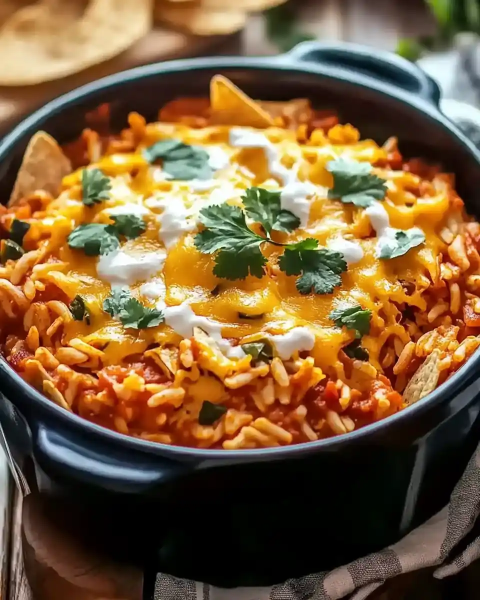 Hähnchen-Enchilada-Reisauflauf: So gelingt er perfekt!