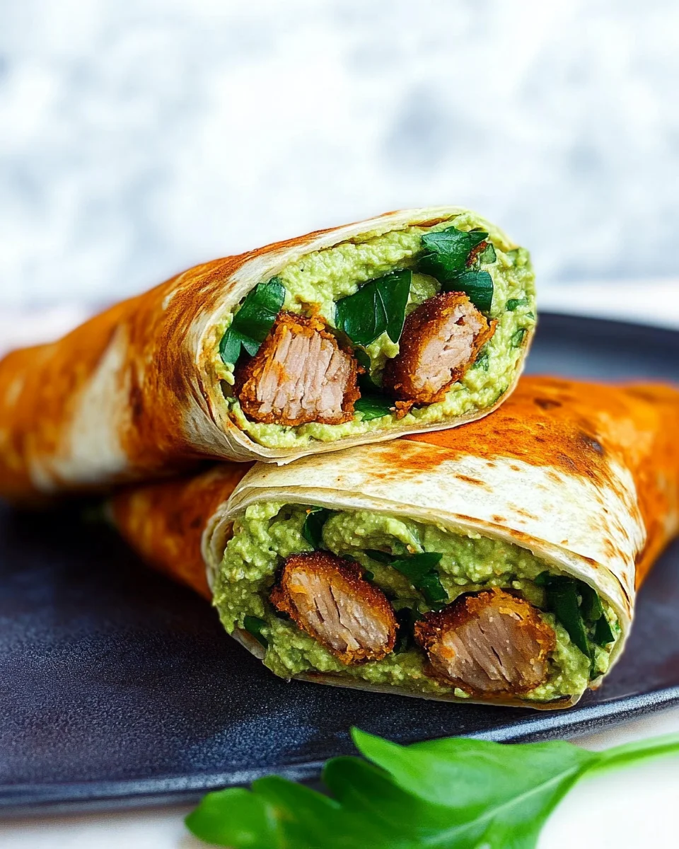 Hähnchen-Hummus-Wrap: So leicht und lecker gelingt’s!