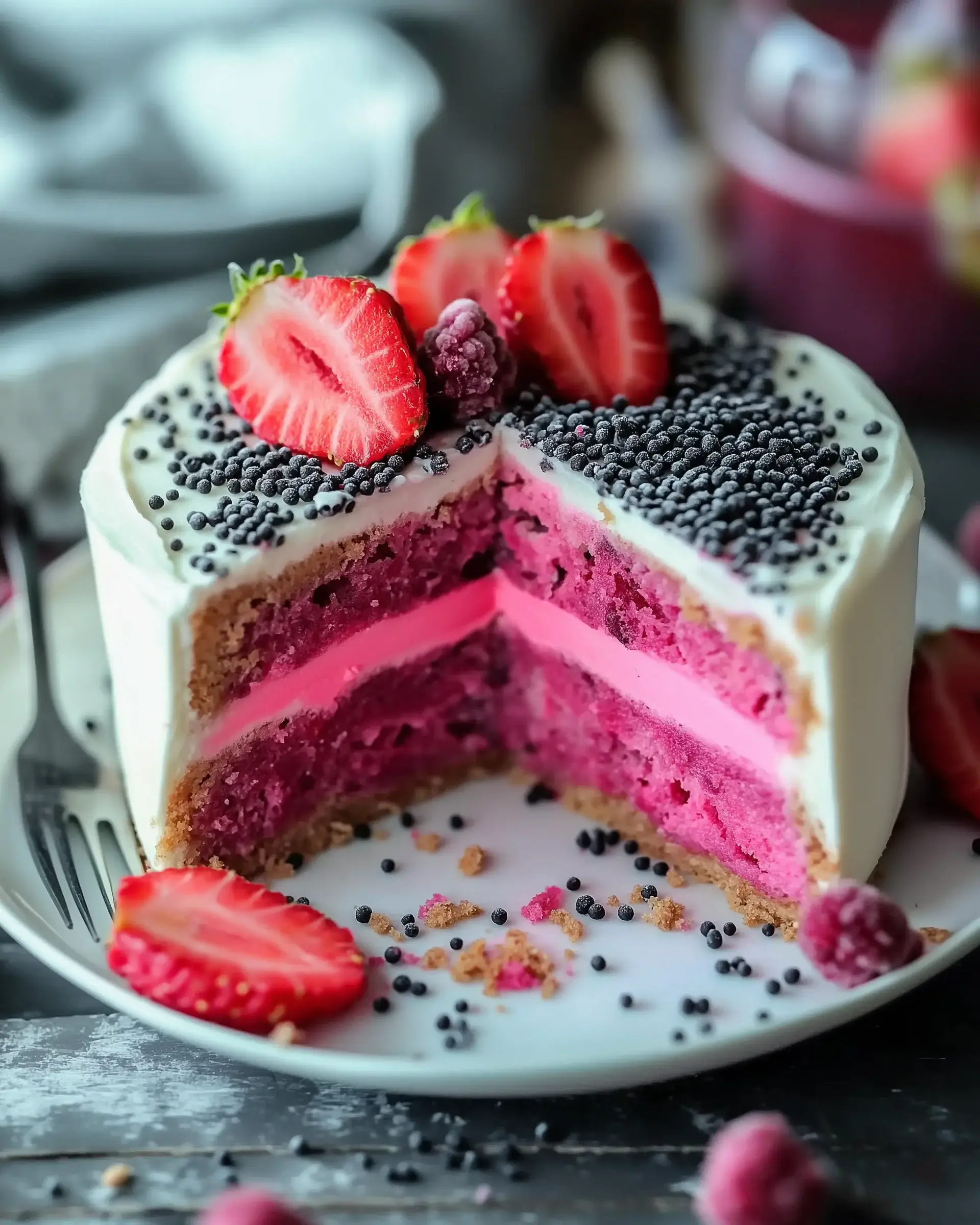 Himmlische Drachenfrucht-Lebkuchen-Torte: Einfach zaubern!