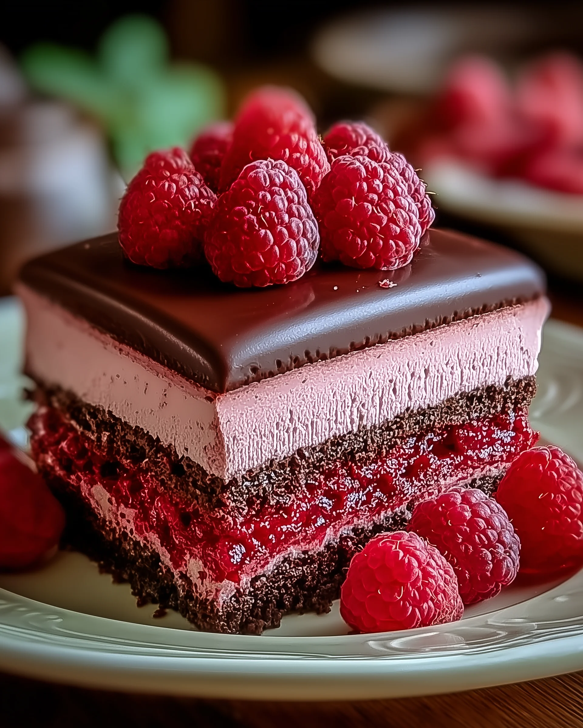 Himmlische Himbeer-Schokoladen-Mousse-Torte selbst machen!