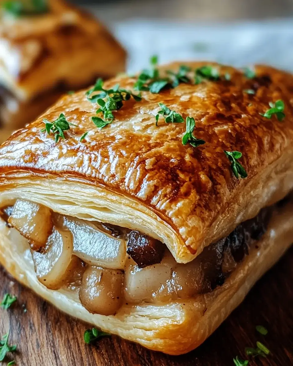Hühnchen-Pilz-Blätterteig-Delikatesse: Ein Genuss!