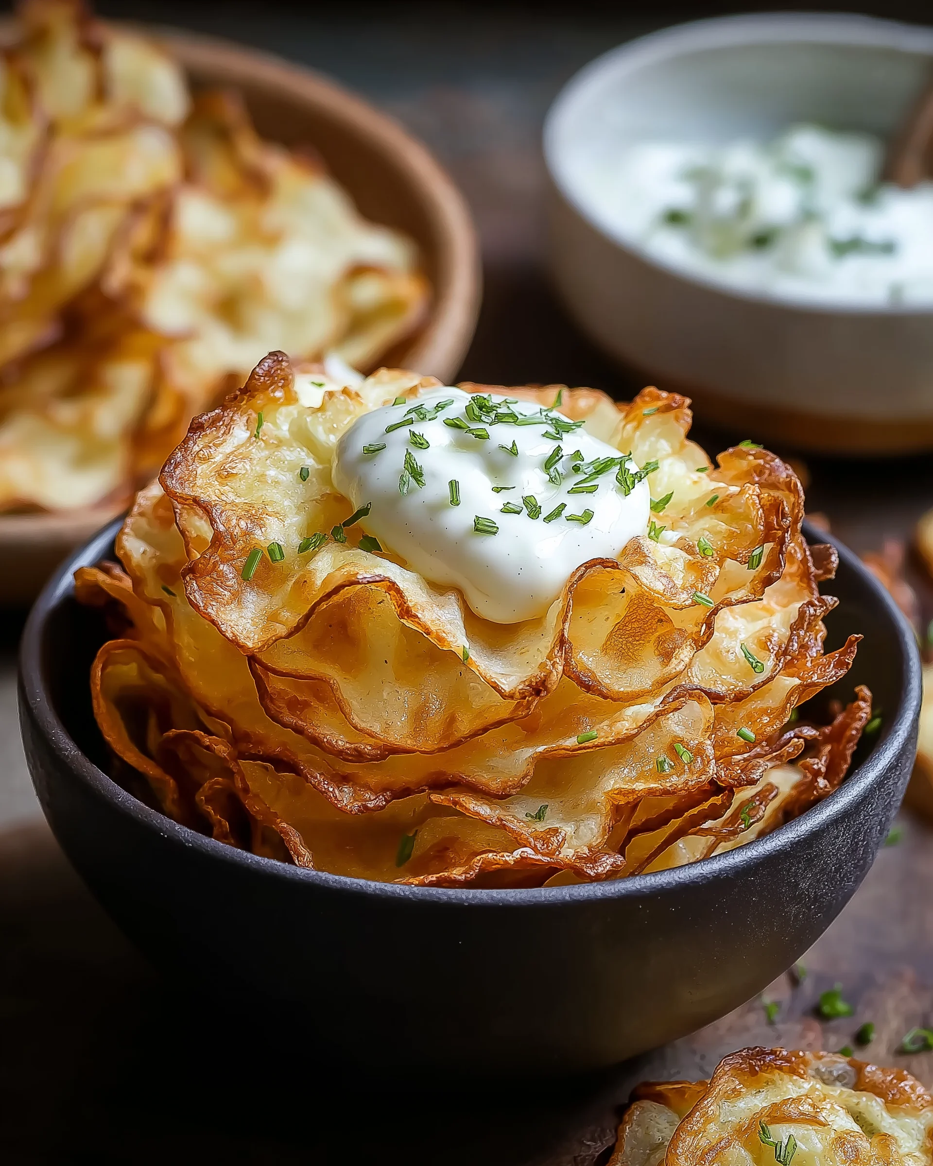 Hüttenkäse-Chips – Der knusprige High-Protein-Snack begeistert!