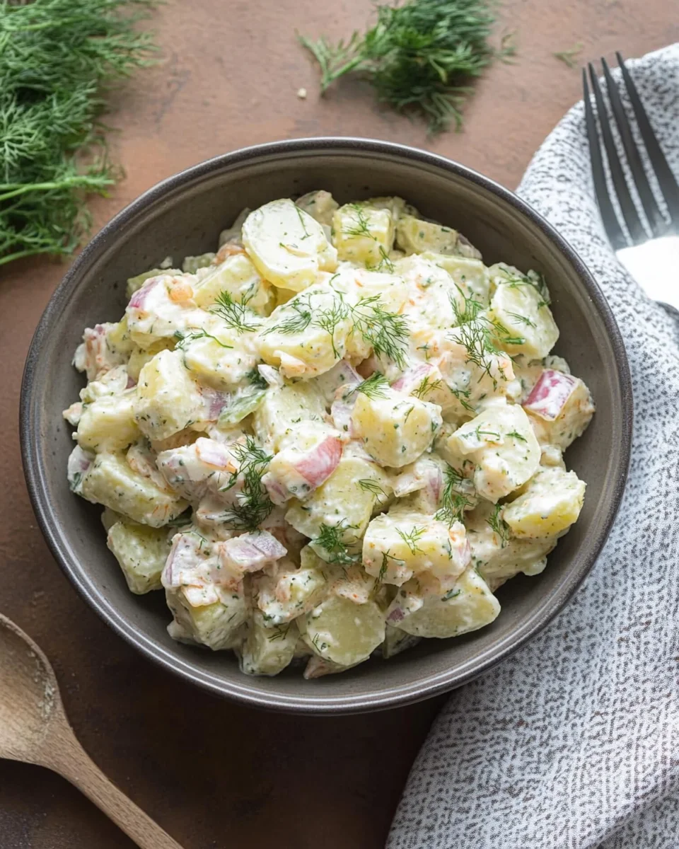 Kartoffelsalat mit Dillgurken: Ein Rezept, das begeistert!