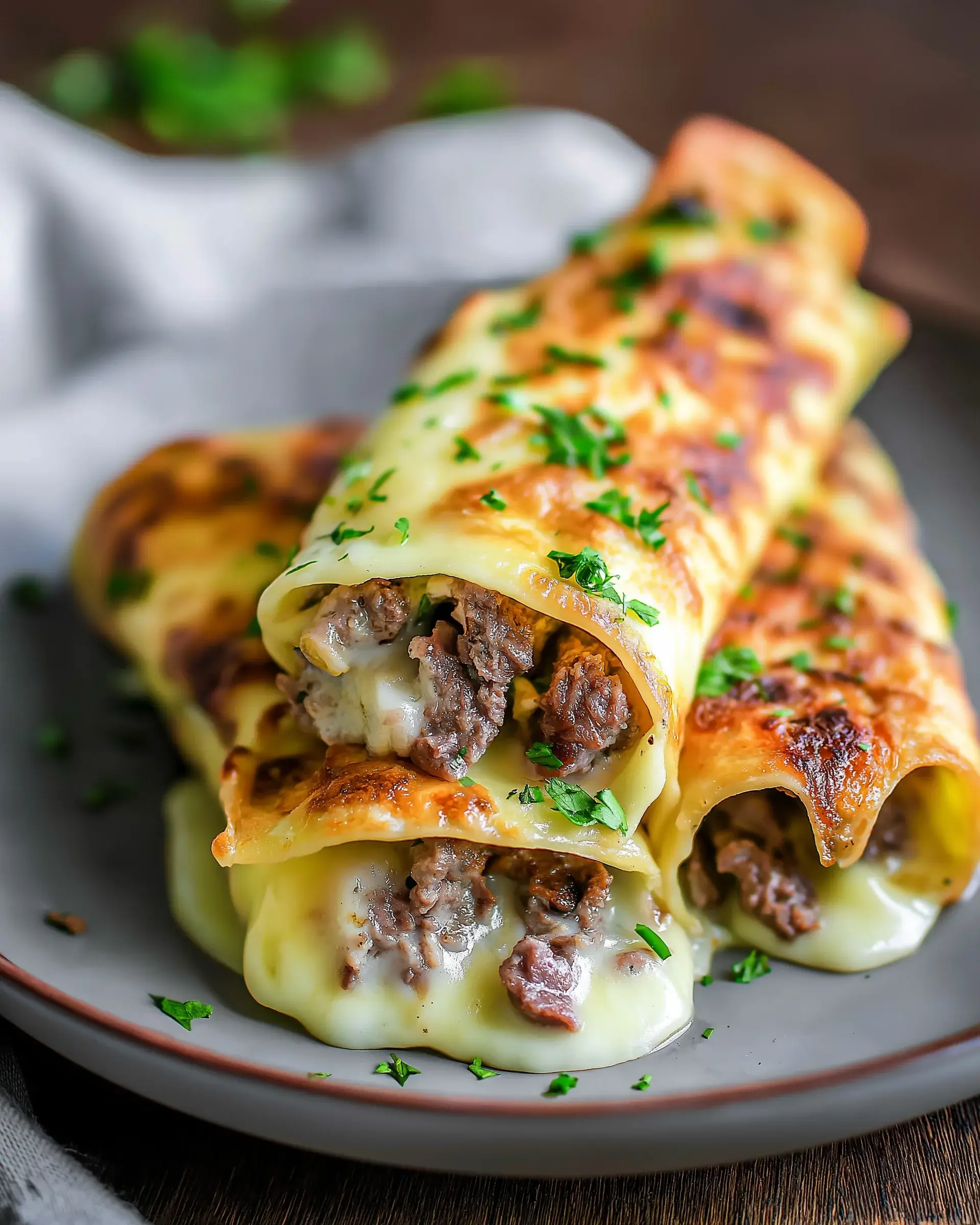 Keto-Philly-Cheesesteak-Rollen: Einfach gesund genießen!