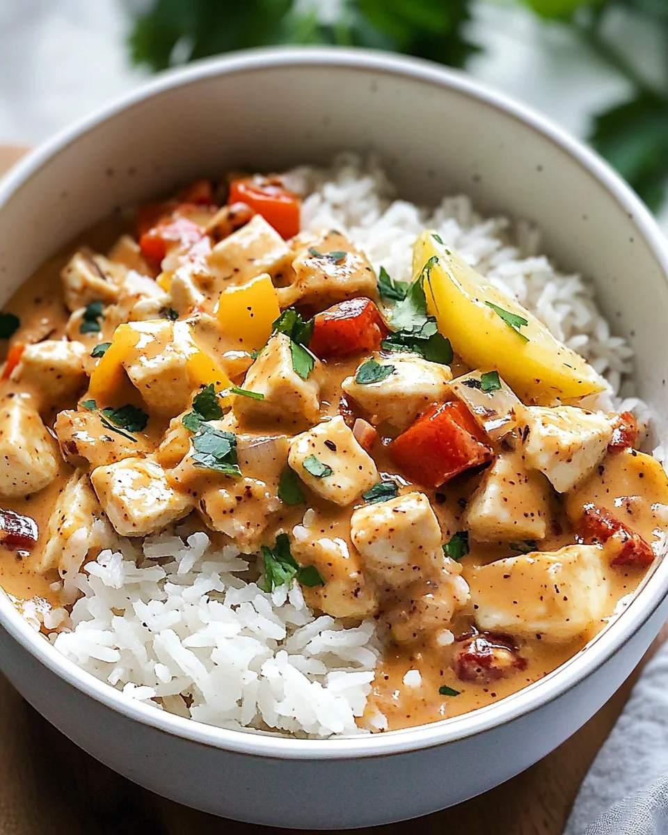 Kokosnuss-Hühnchen-Reis-Bowl: So gelingt das Rezept!