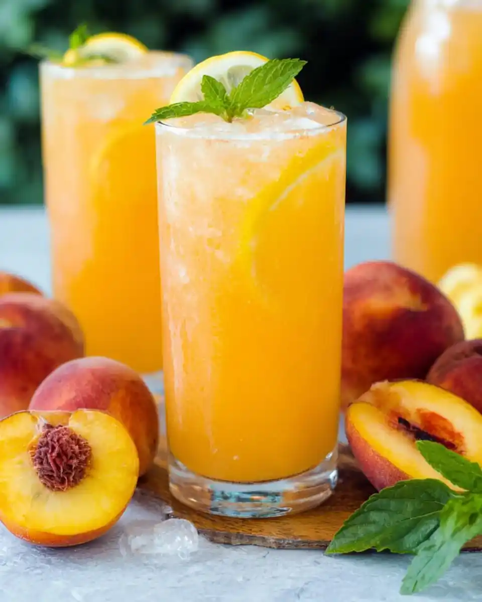 Pfirsich-Limonade selber machen: Erfrischend und einfach!