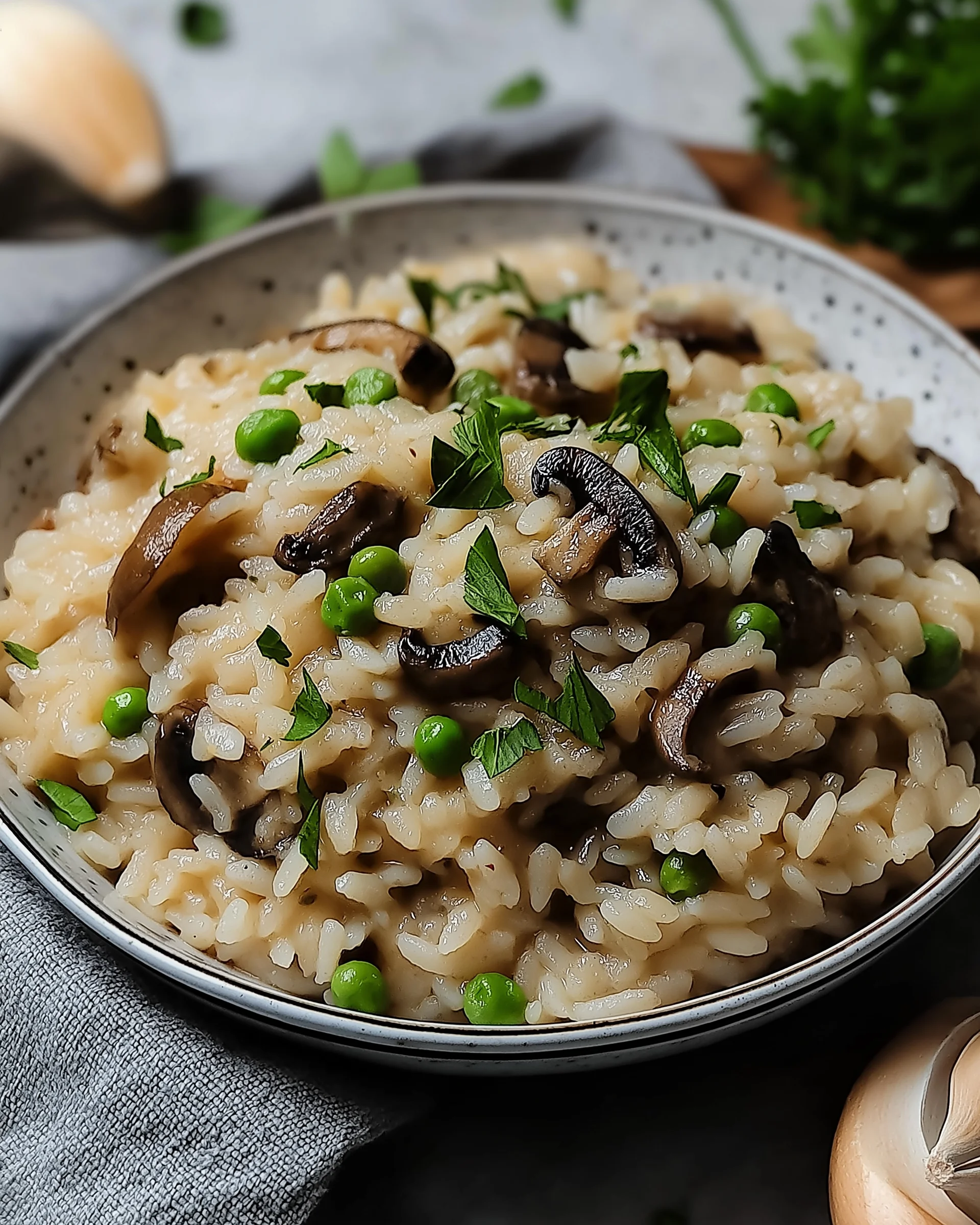 Pilzrisotto mit Parmesan: So gelingt das perfekte Gericht!