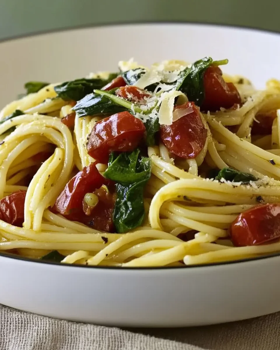 Tomaten-Basilikum-Pasta mit Knoblauch: Einfach lecker!