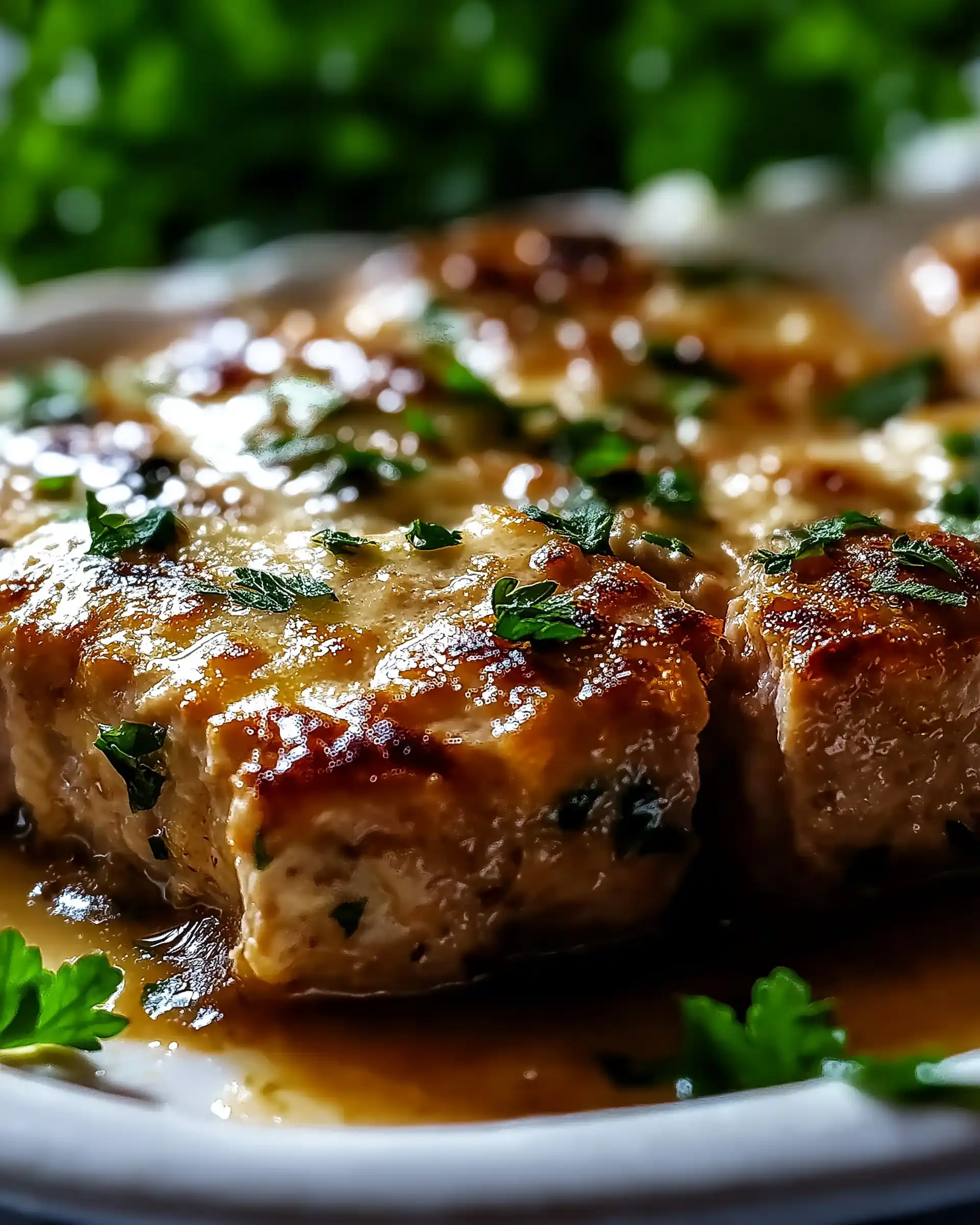 Zartschmelzender Knoblauch-Parmesan-Hähnchenhackbraten: Entdecke das Geheimnis!