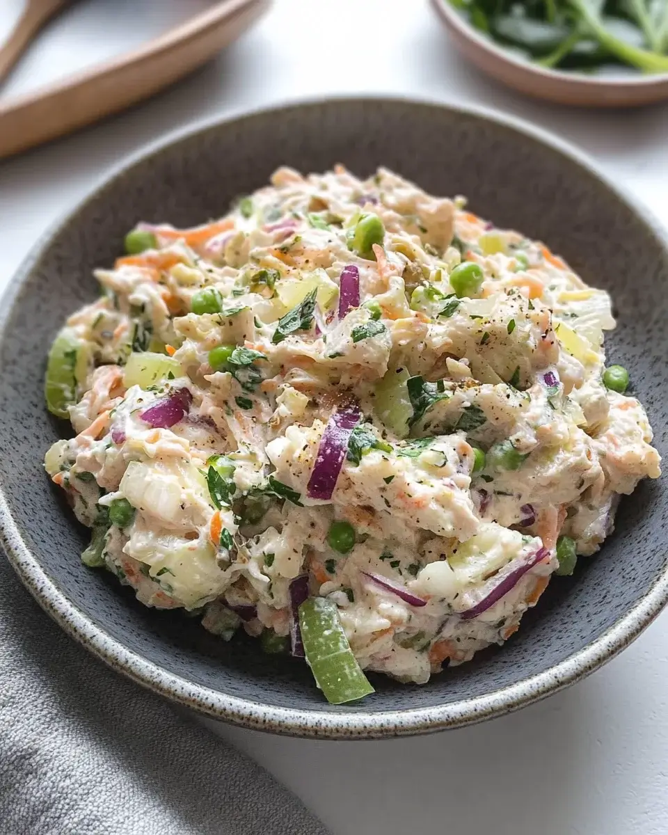 Zitronen-Dragon-Hühnchensalat in Salatwraps genießen!