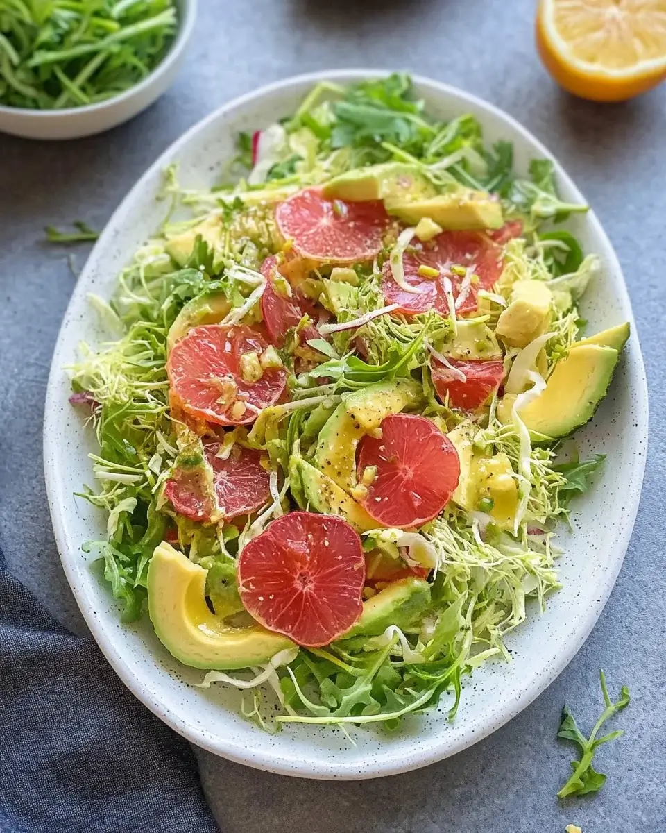 Zitronen-Fenchel-Avocado-Salat: Ein erfrischendes Rezept!
