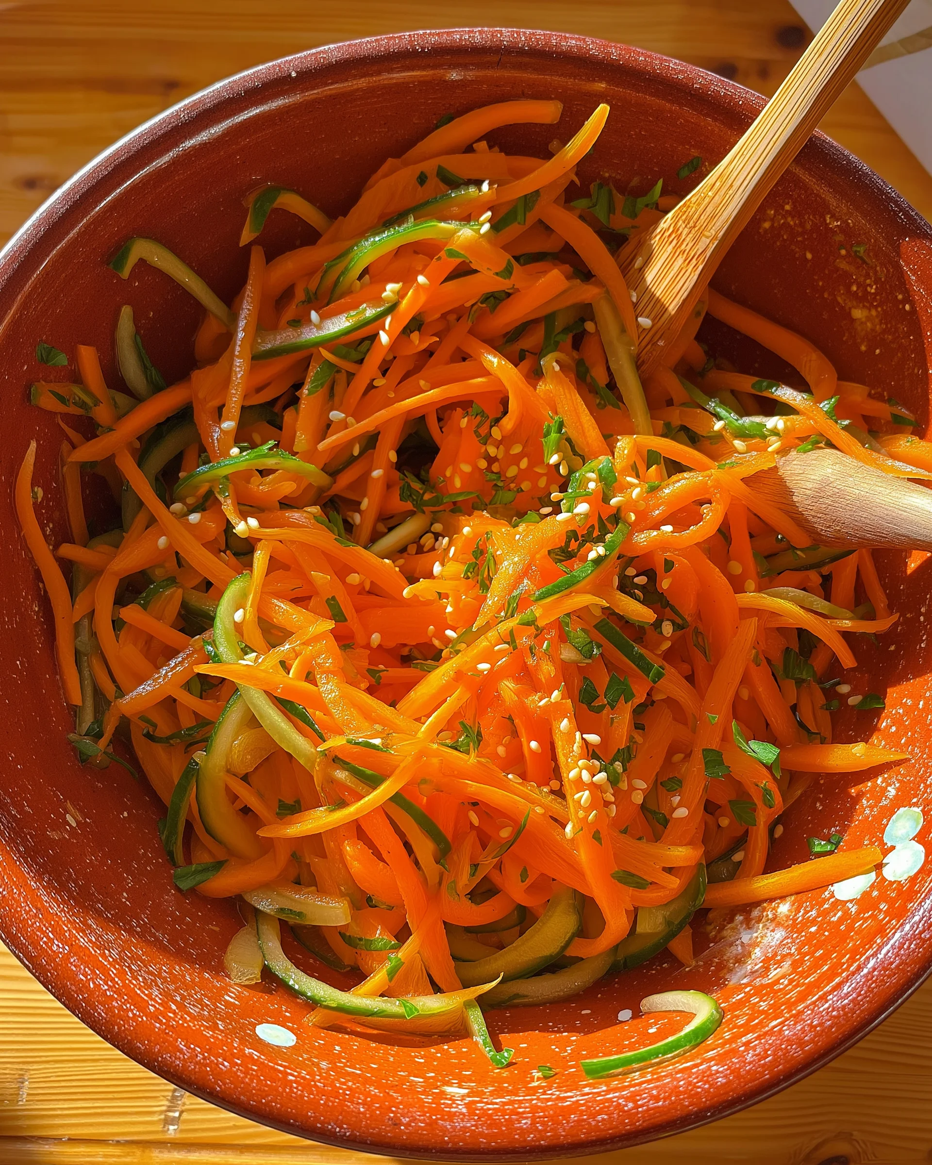 Erfrischender Gurken-Möhren-Salat: So gelingt er perfekt!