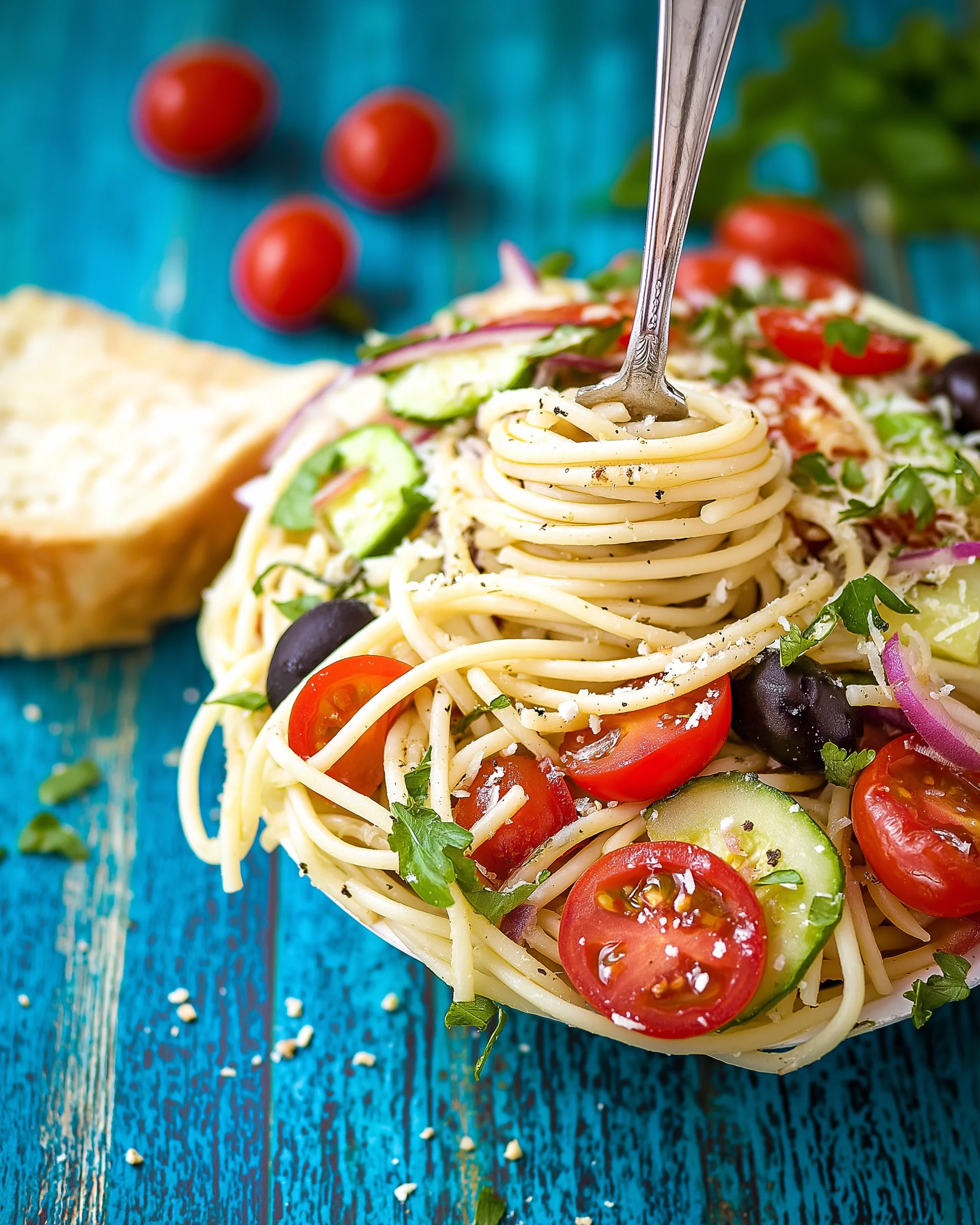 Italienischer Nudelsalat: Lecker und einfach zubereitet!