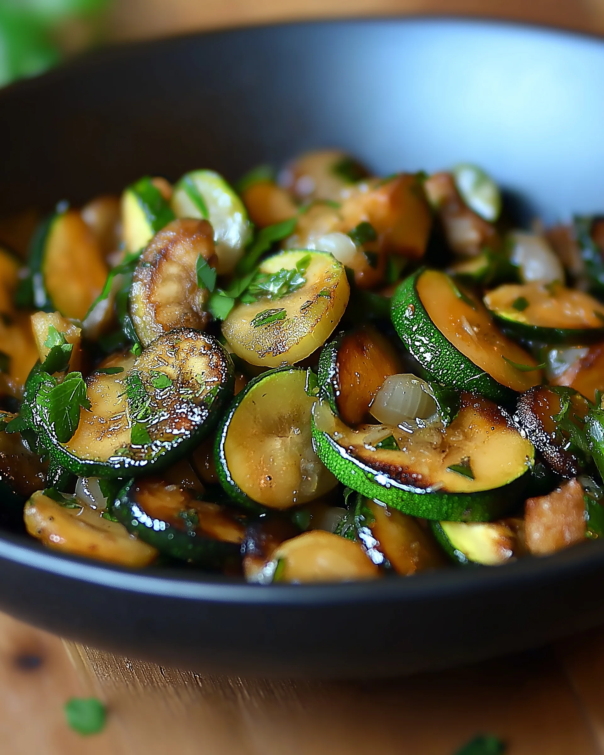 Zucchini-Pilz-Pfanne: So gelingt ein gesundes Gericht!