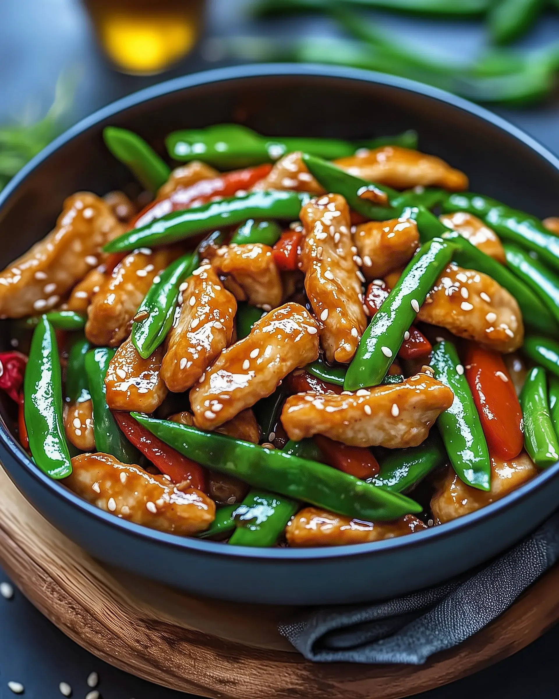 Sesam-Hühnchen-Pfanne: Ein schnelles Rezept zum Genießen!
