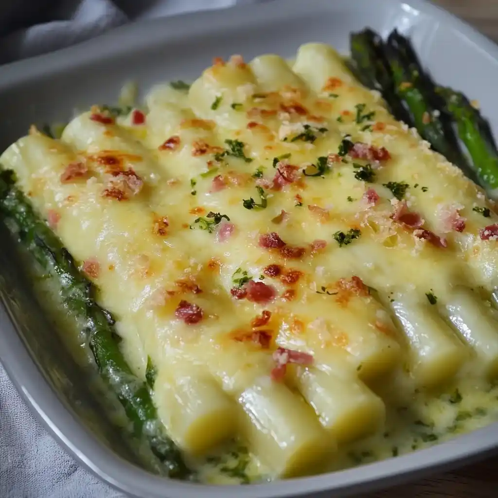 Spargelauflauf mit Käse – Ein köstliches Rezept entdecken!