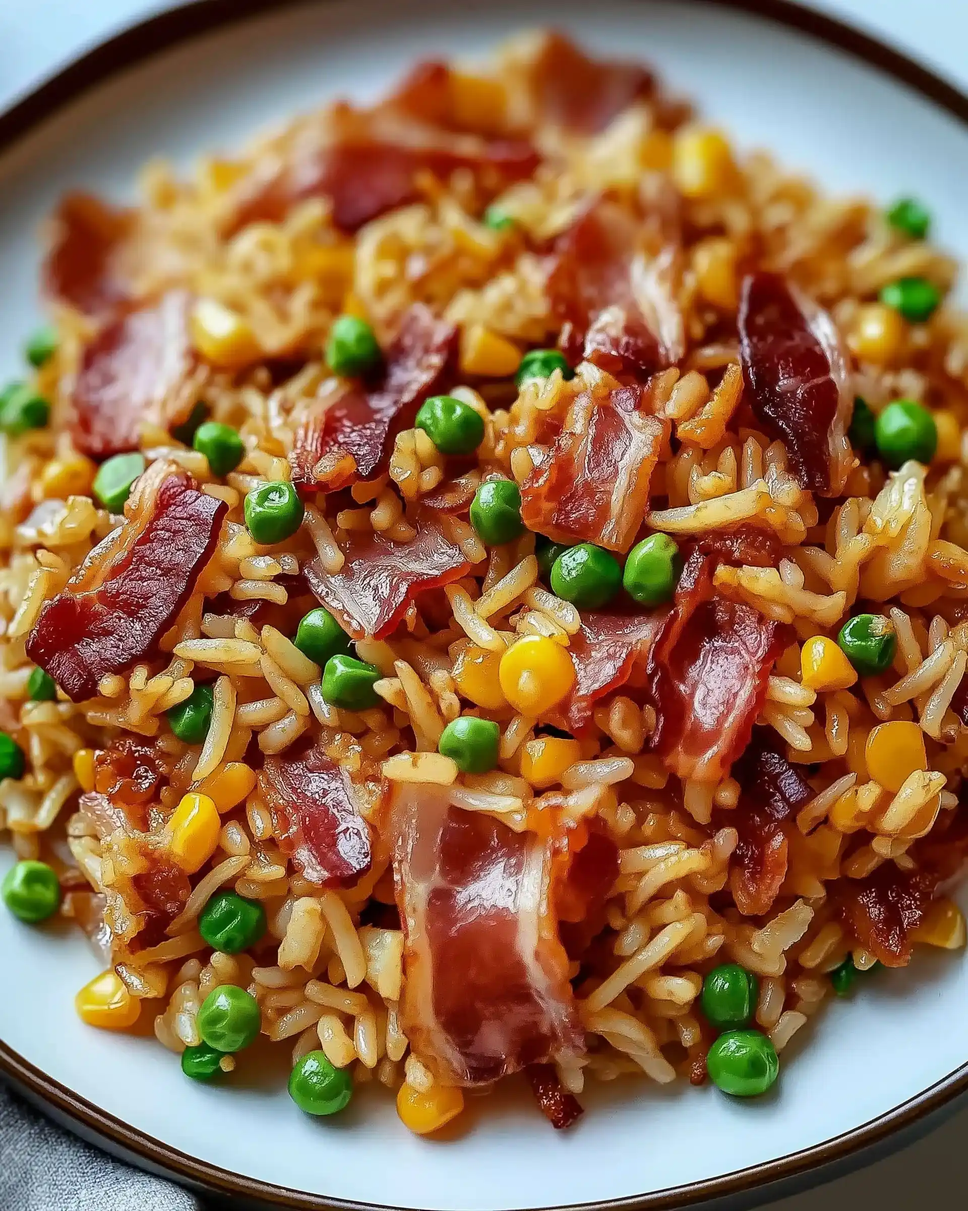 Bacon-Reis mit Gemüse: Der perfekte Genuss für Fans!