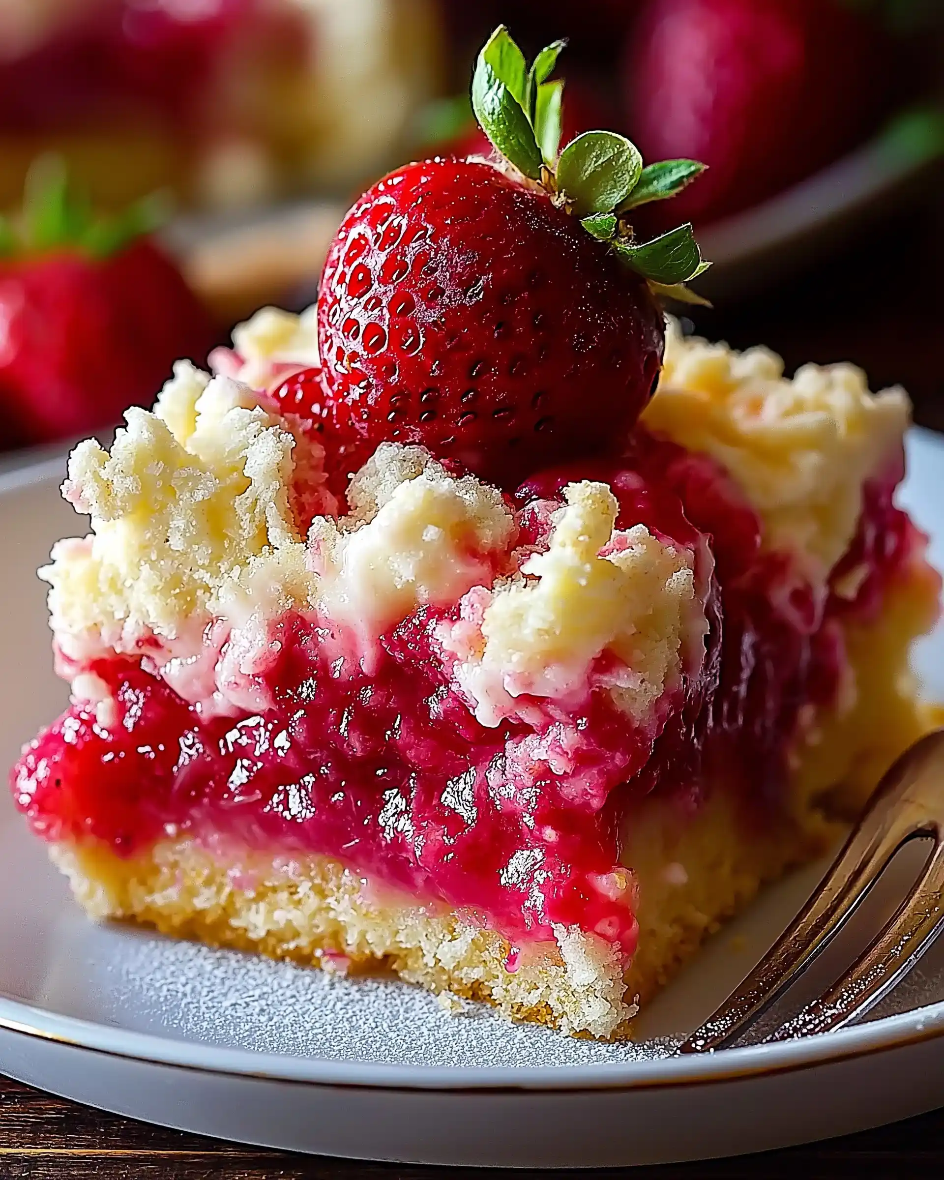 Erdbeer-Käsekuchen-Dump-Cake: Einfach und lecker!