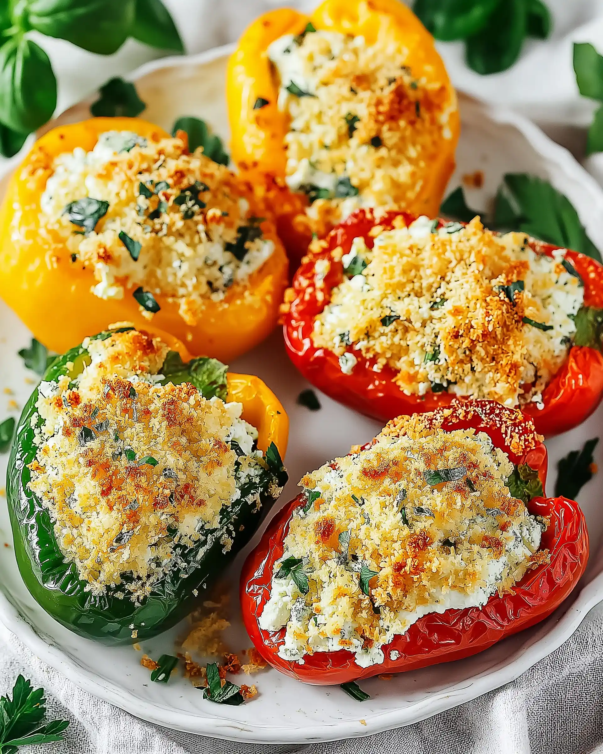 Gefüllte Paprika mit Ricotta – So einfach gelingt's!