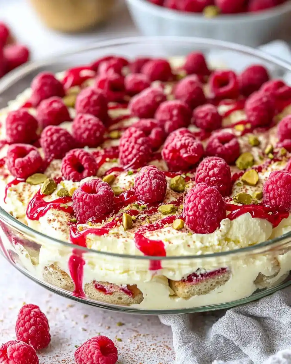 Himbeer-Pistazien-Tiramisu: So gelingt das Rezept!
