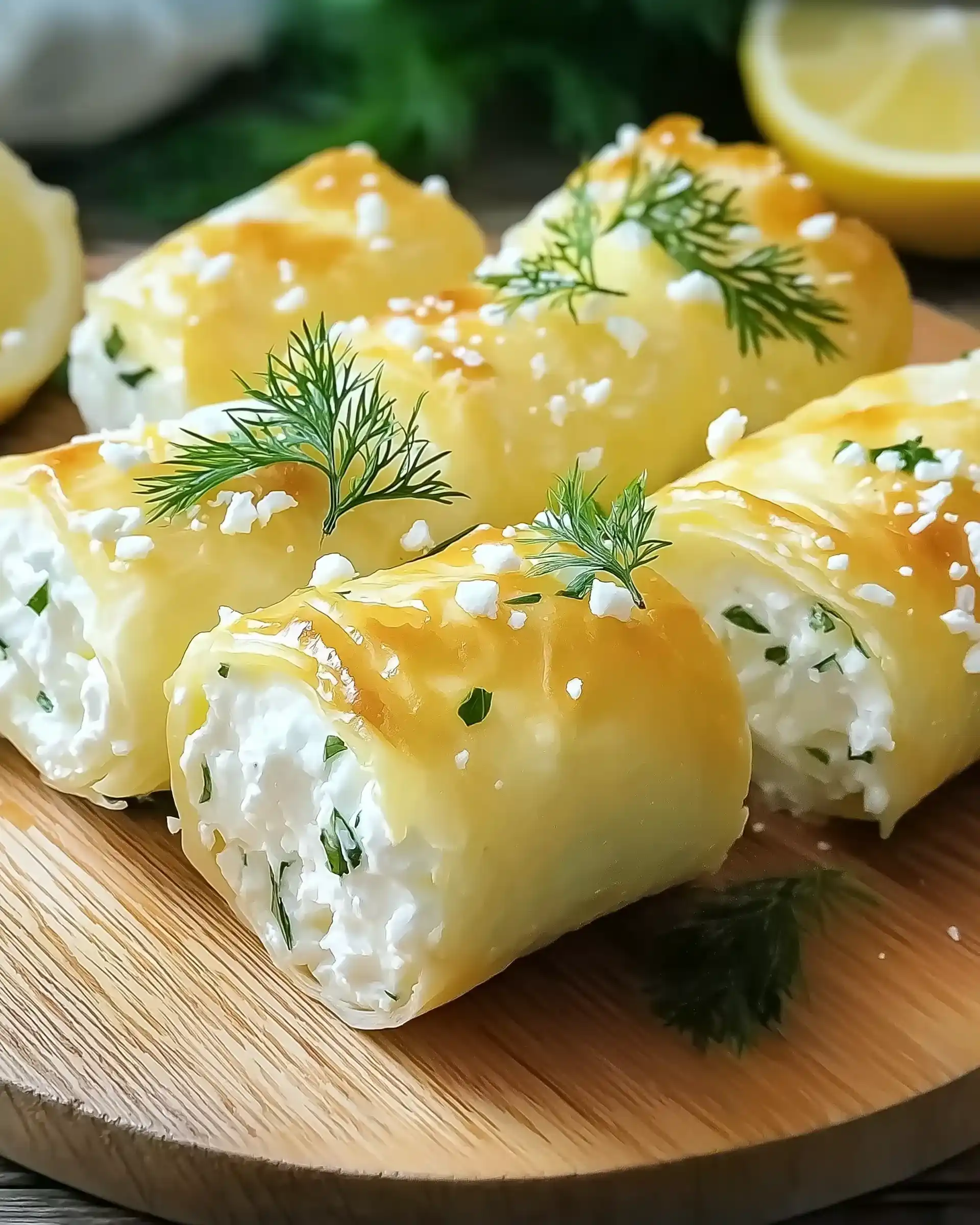 Knusprige Feta-Röllchen: Das Rezept, das begeistert!