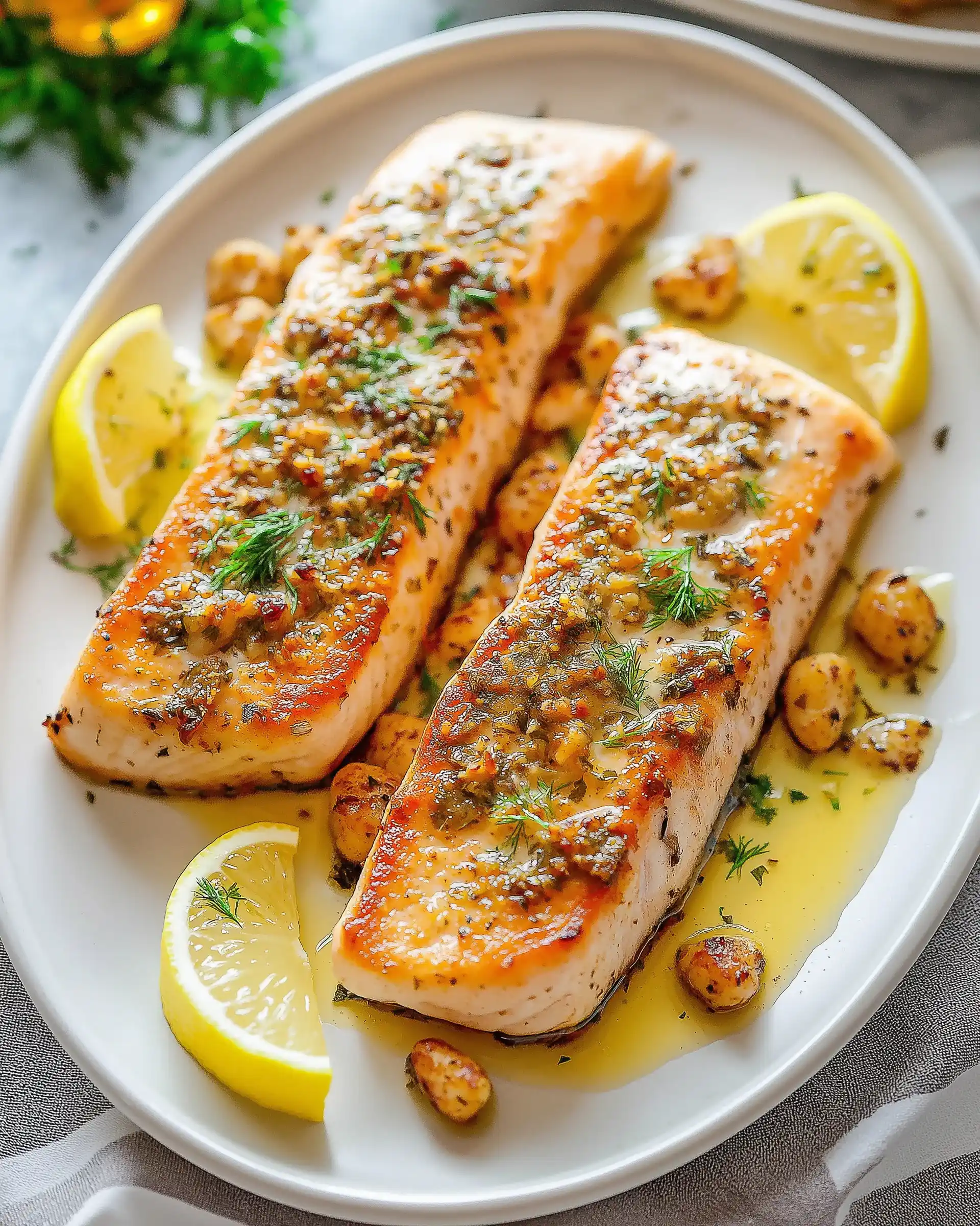 Lachsfilet mit Dijon-Senfkruste: Ein leckerer Genuss!