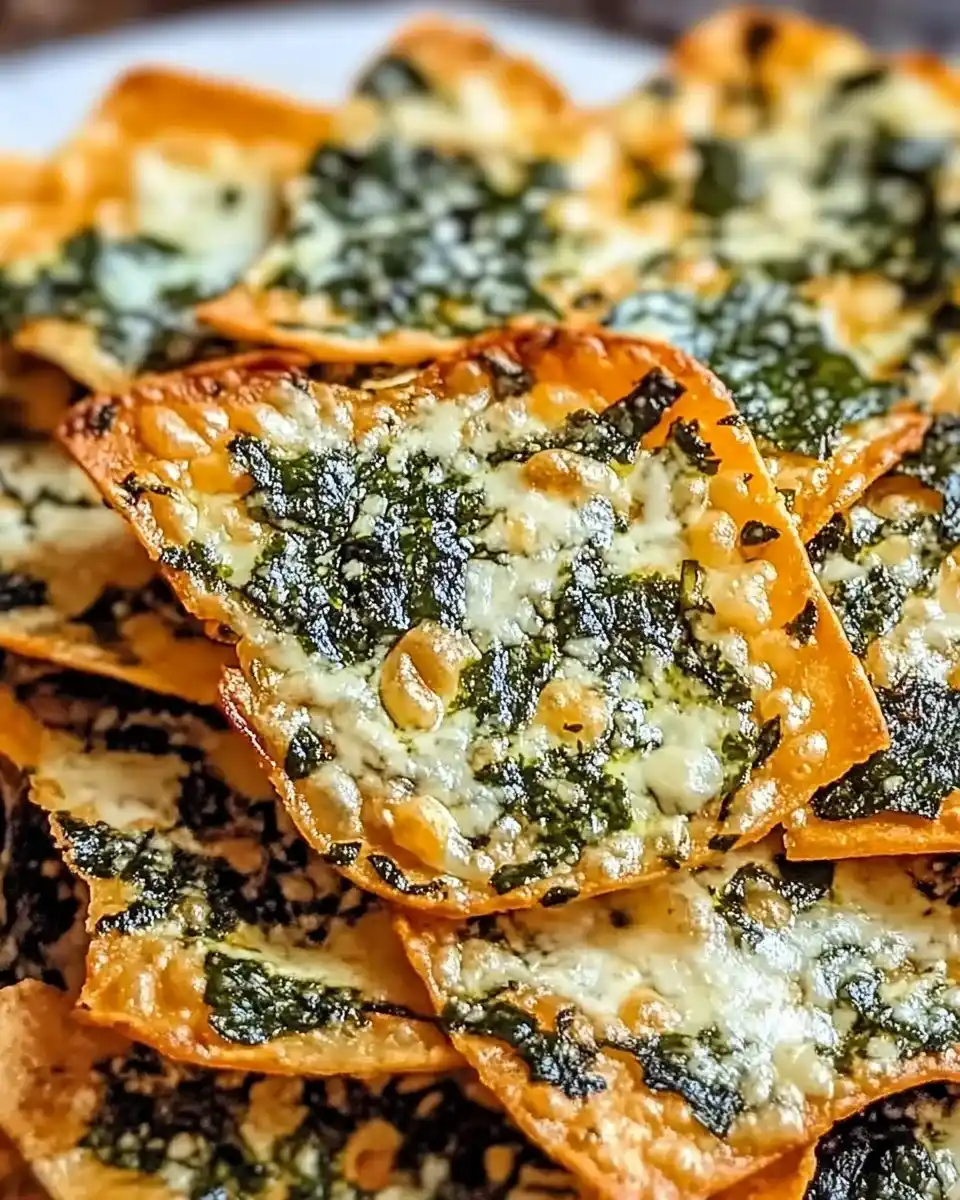 Mediterrane Spinat-Feta-Crisps: Ein köstliches Rezept!