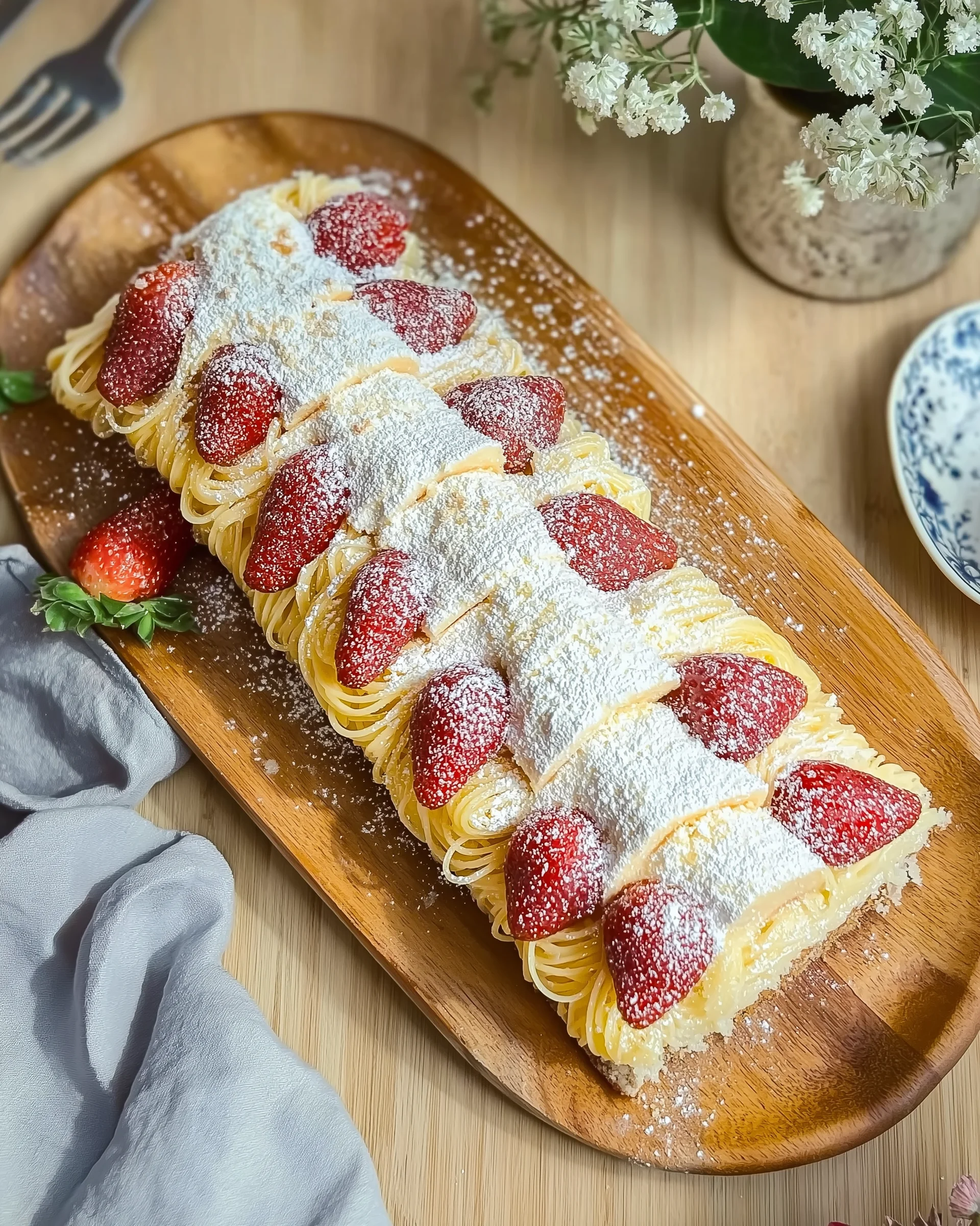 Spaghetti-Eis-Torte: Das perfekte Rezept für heiße Tage!