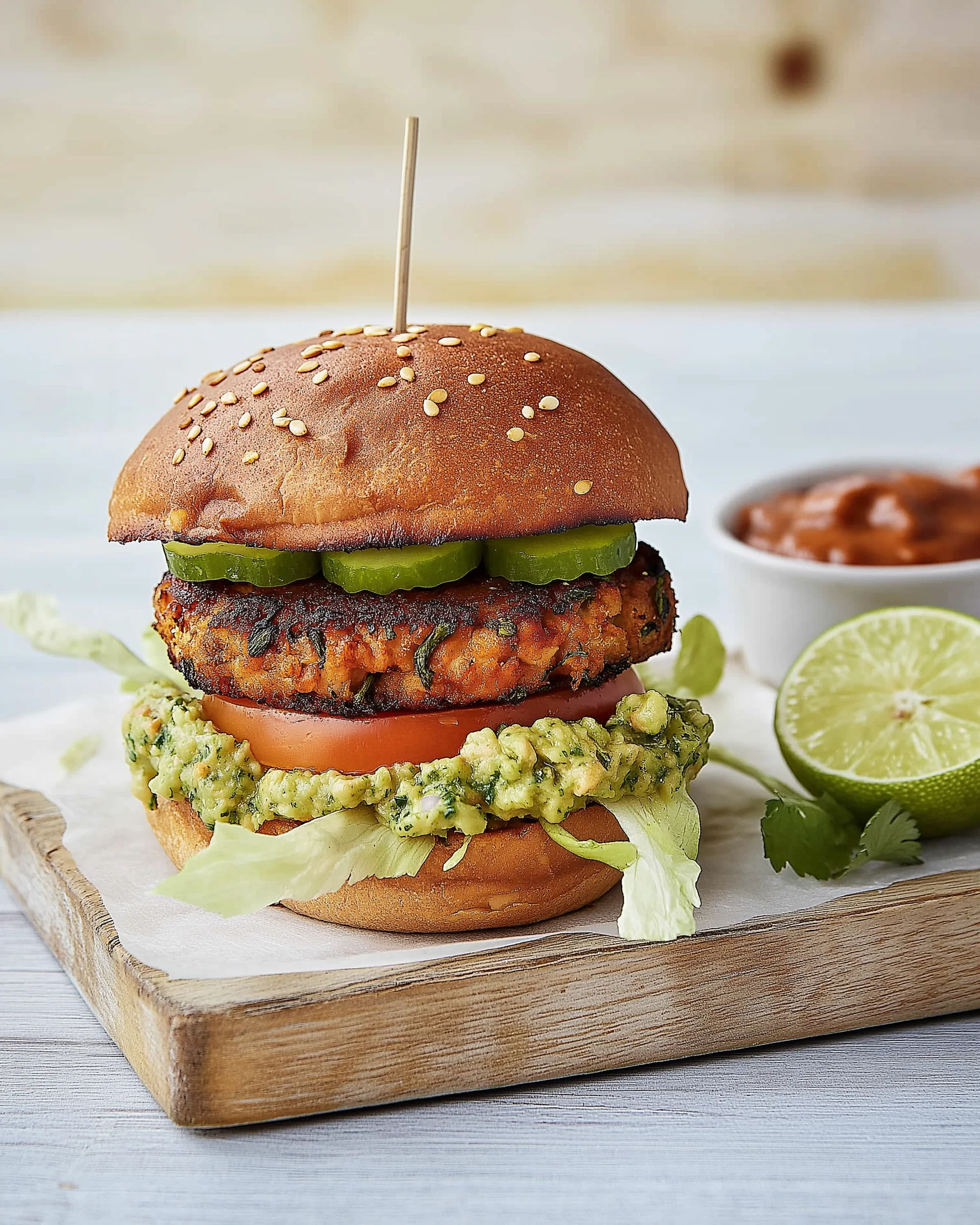 Tofu-Burger mit leckerem veganen Patty: Ein Genuss!