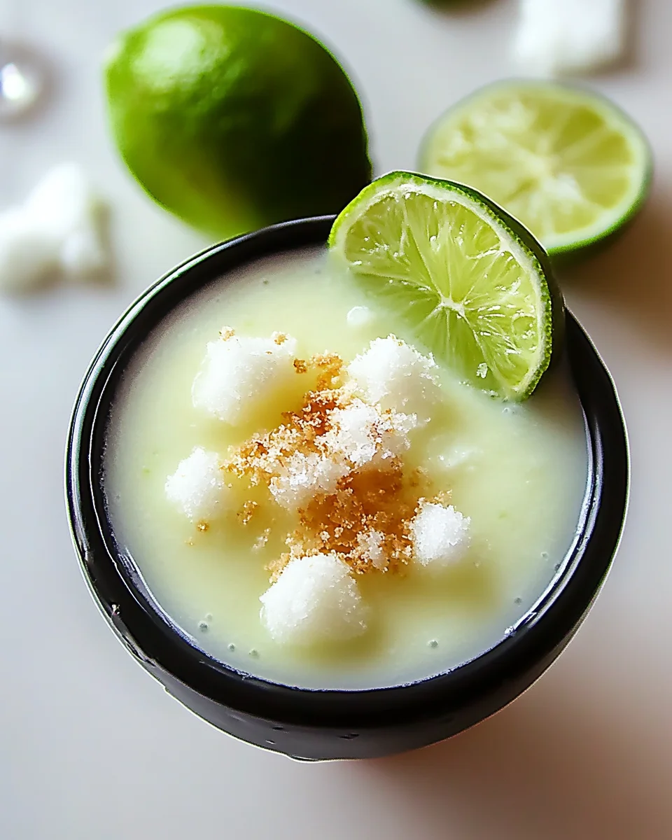Tropische Limetten-Pina Colada: Ein Genuss für den Sommer!