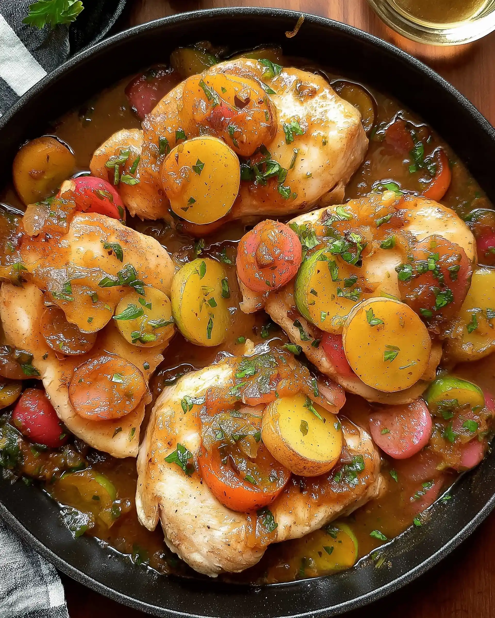 Zitronen-Hähnchen mit Pfirsichsalsa: So gelingt's perfekt!