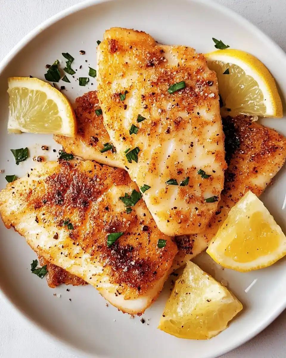 Zitronen-Kräuter-Mahi-Mahi aus der Heißluftfritteuse – schnell und lecker!